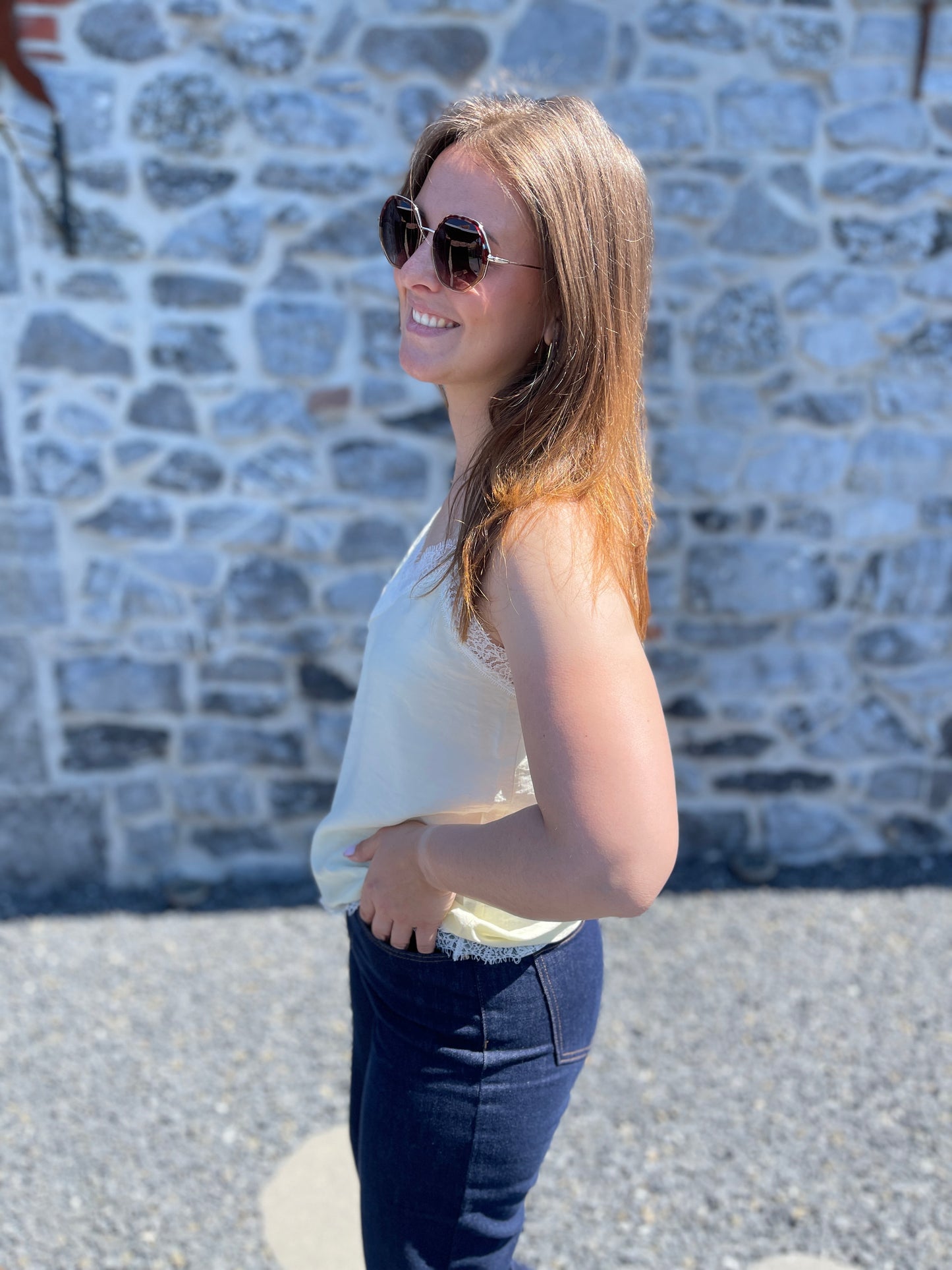 TOP LYA - JAUNE
