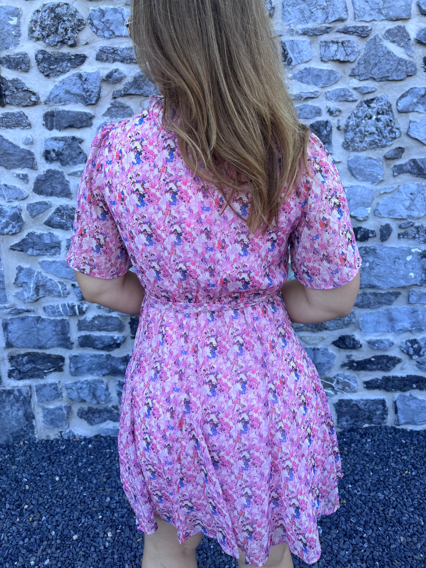 ROBE AMBRE - ROSE