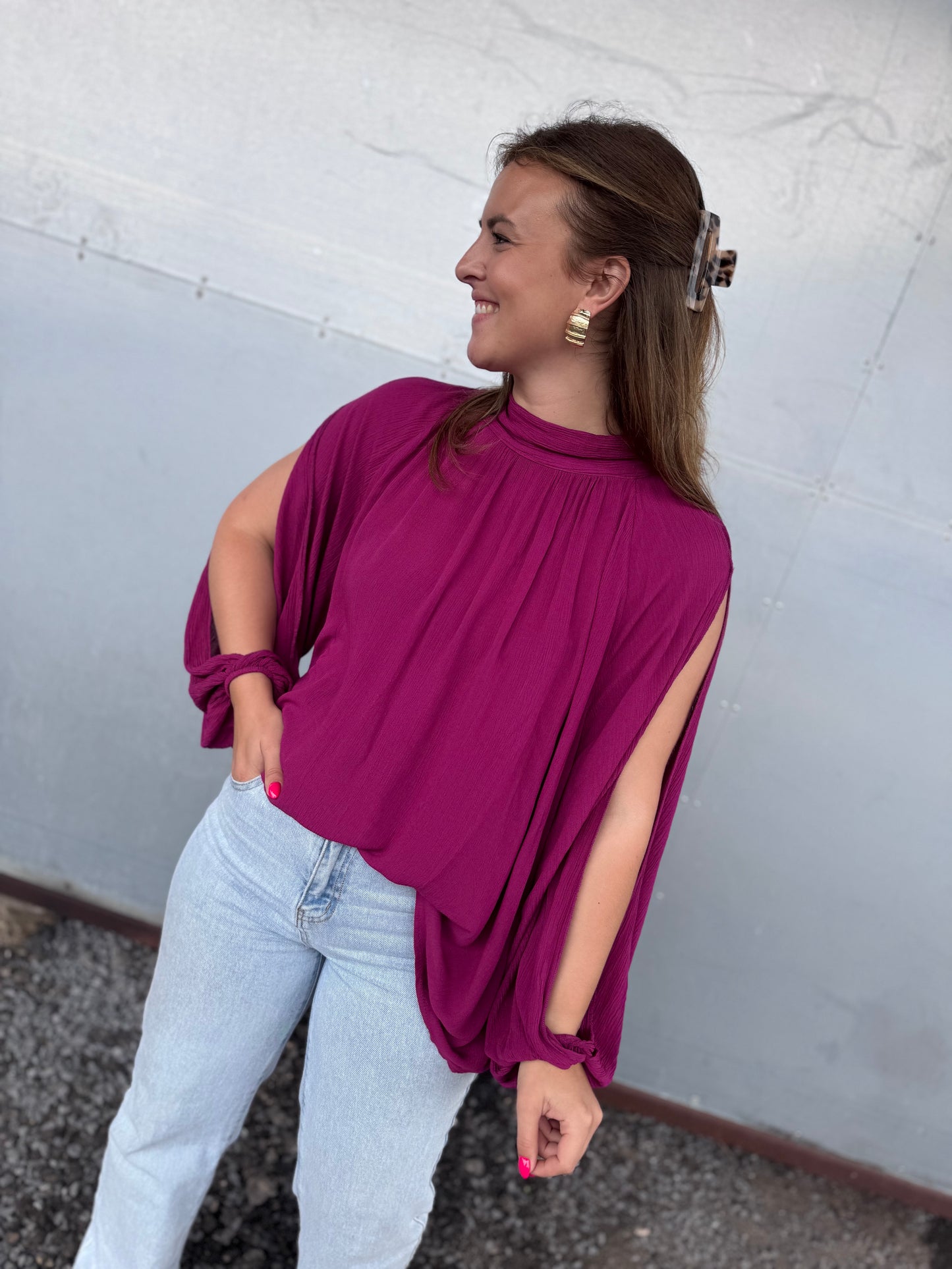 BLOUSE ANA - Blouse violet