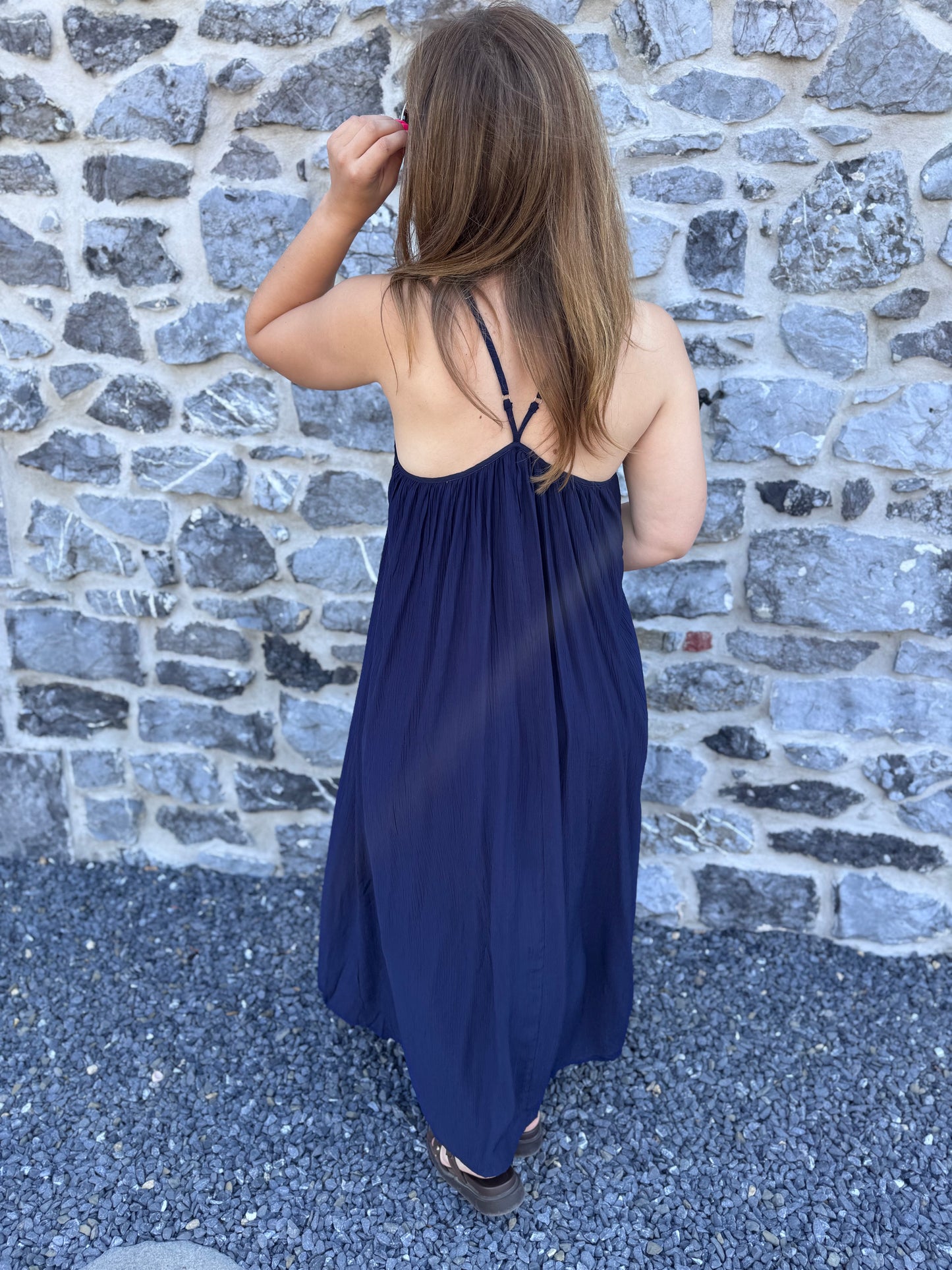 ROBE LANA - BLEU