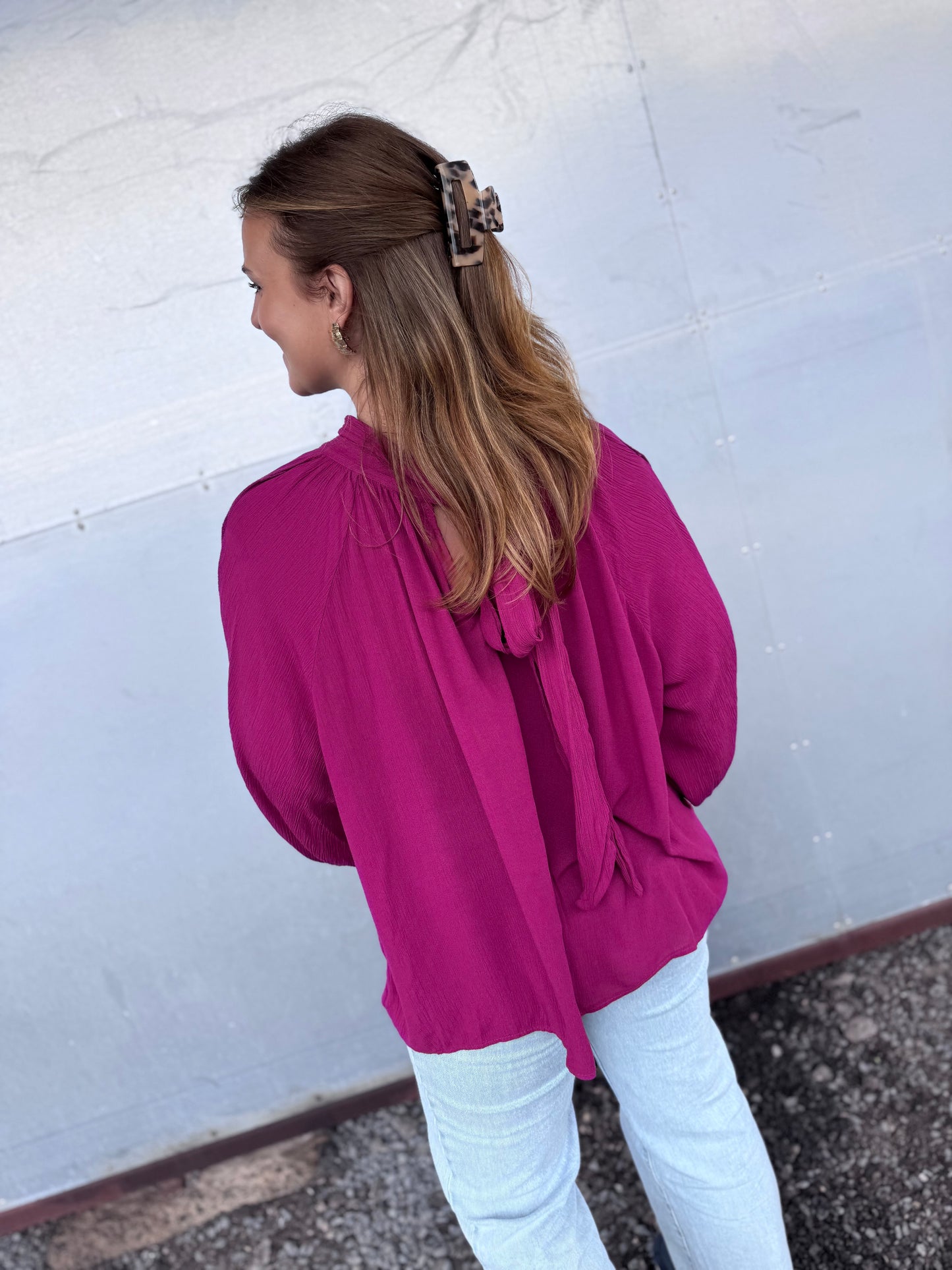 BLOUSE ANA - Blouse violet