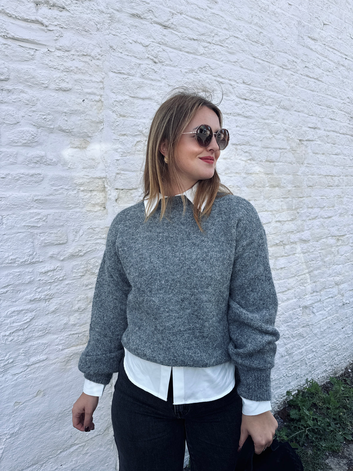 PULL CHLOÉ - Gris