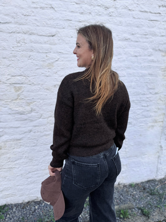 PULL CHLOÉ - Chocolat
