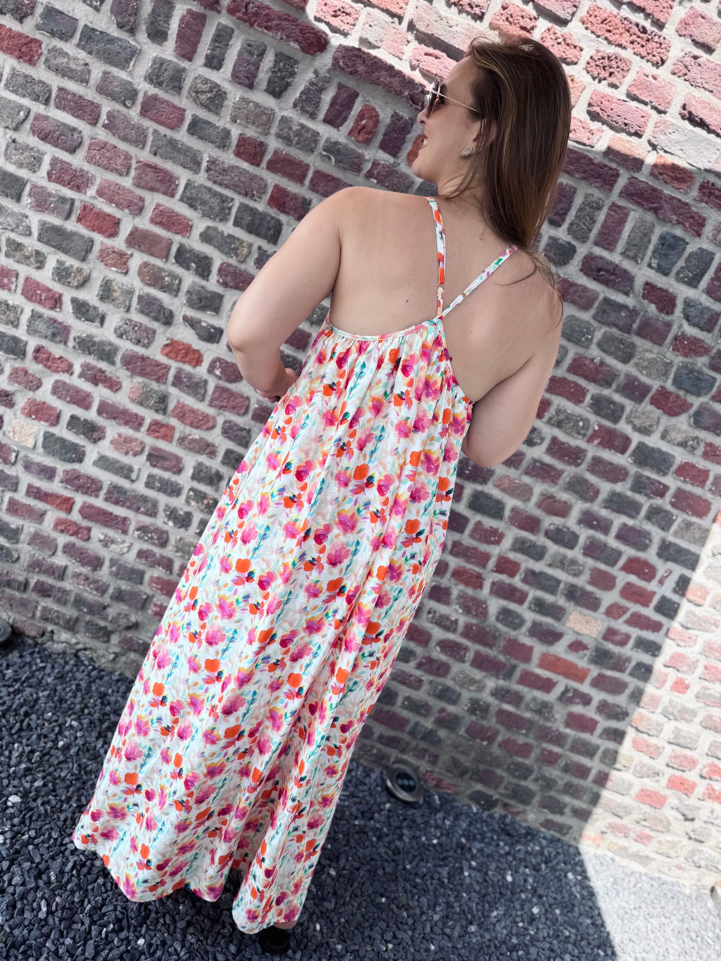 Robe longue Lana - Orange