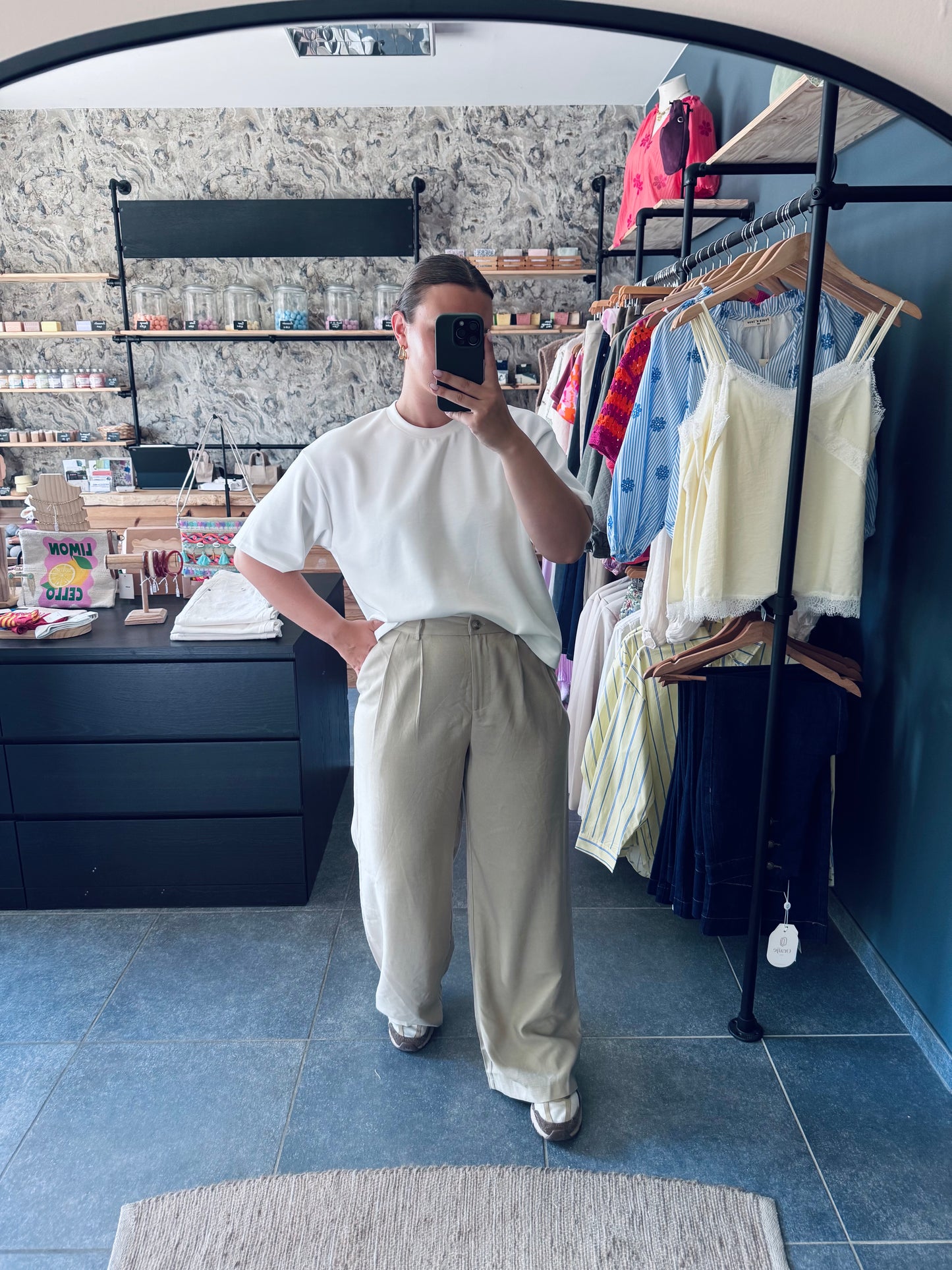 PANTALON LOUISON - BEIGE