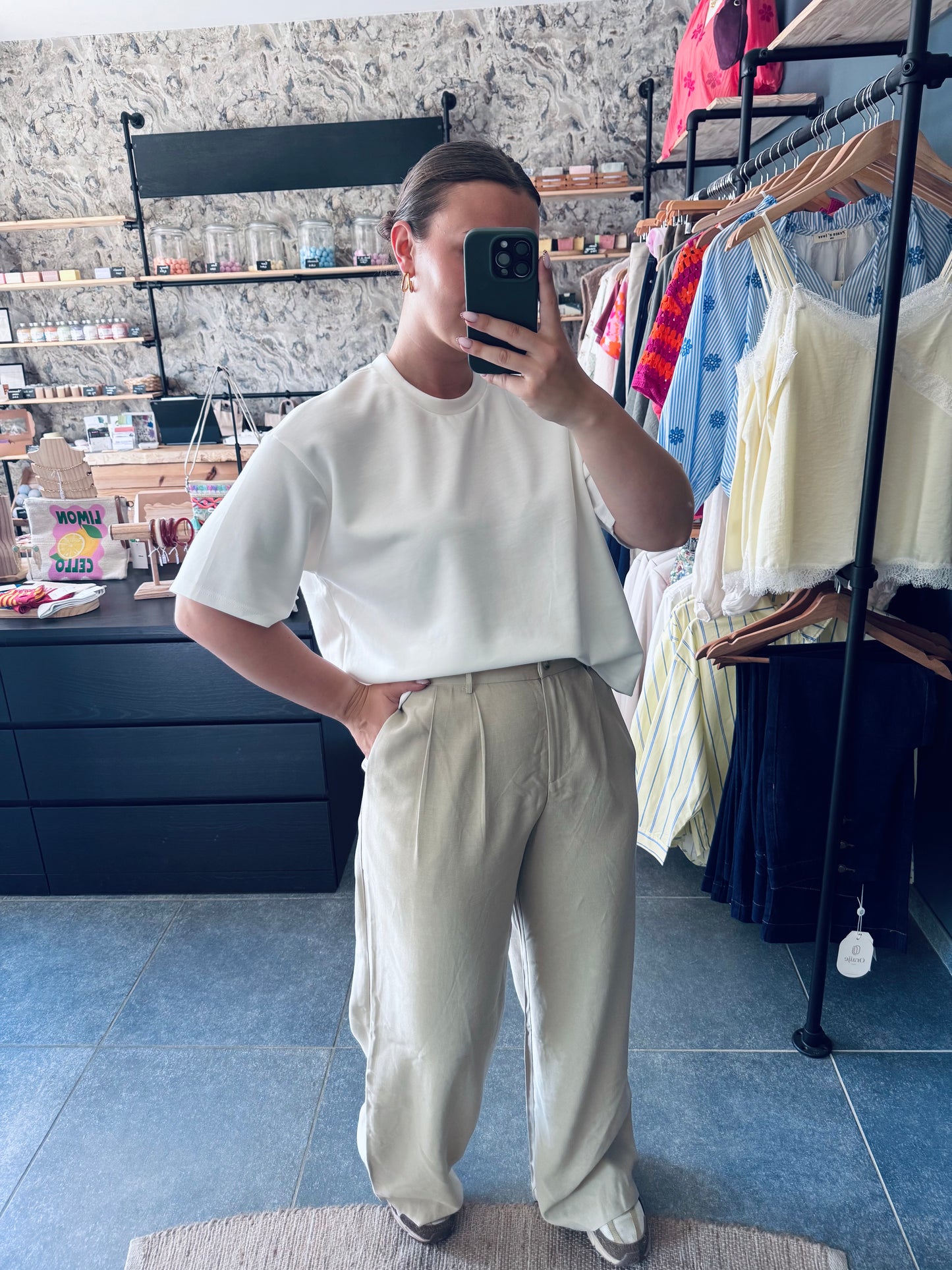 PANTALON LOUISON - BEIGE