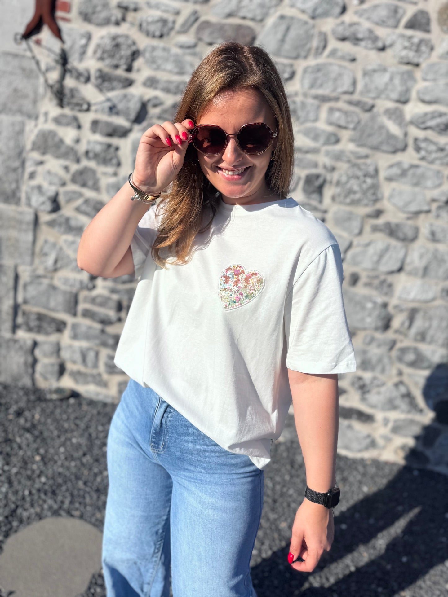 T-SHIRT LIZIE - VIOLET