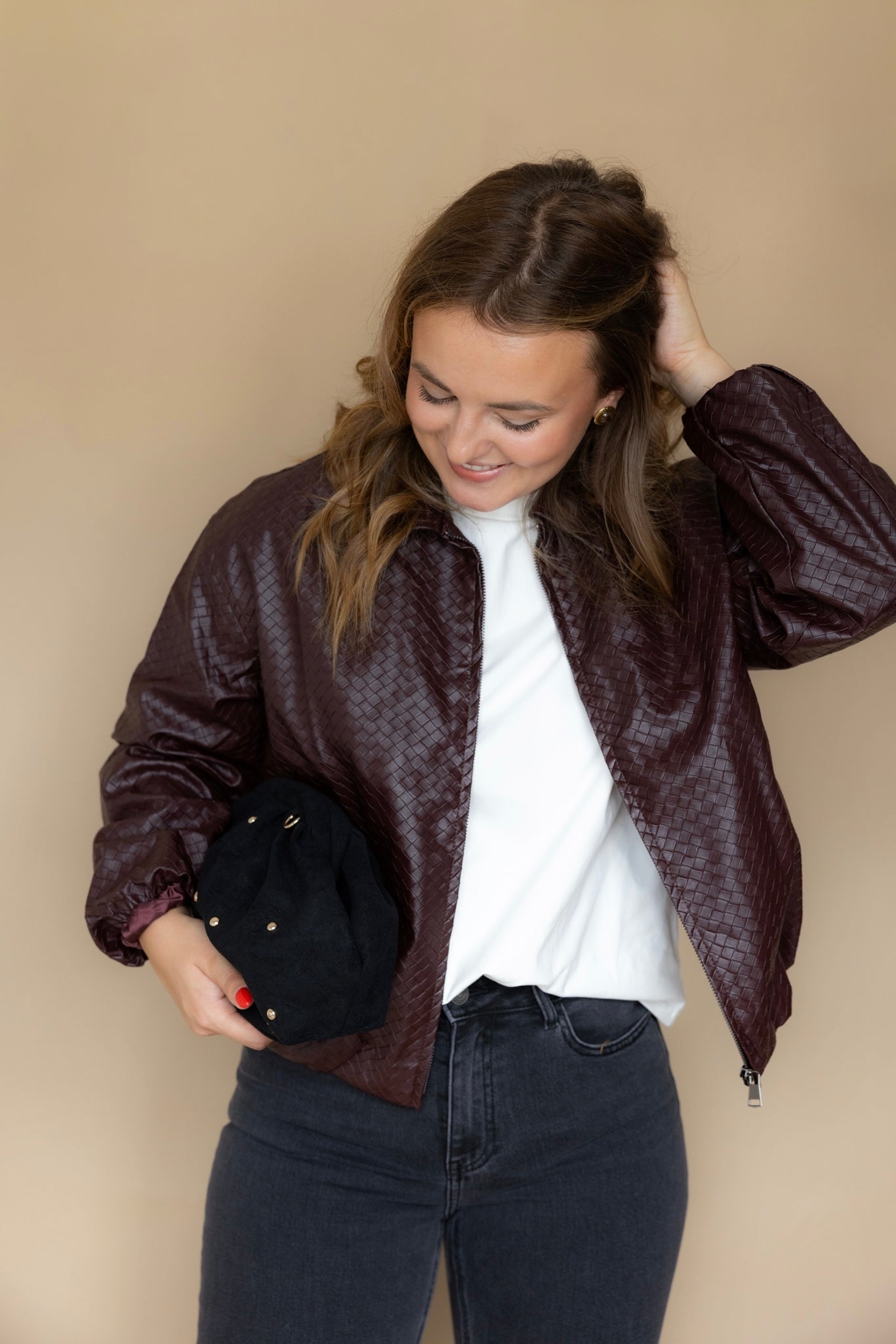 VESTE LYSON - Bordeaux