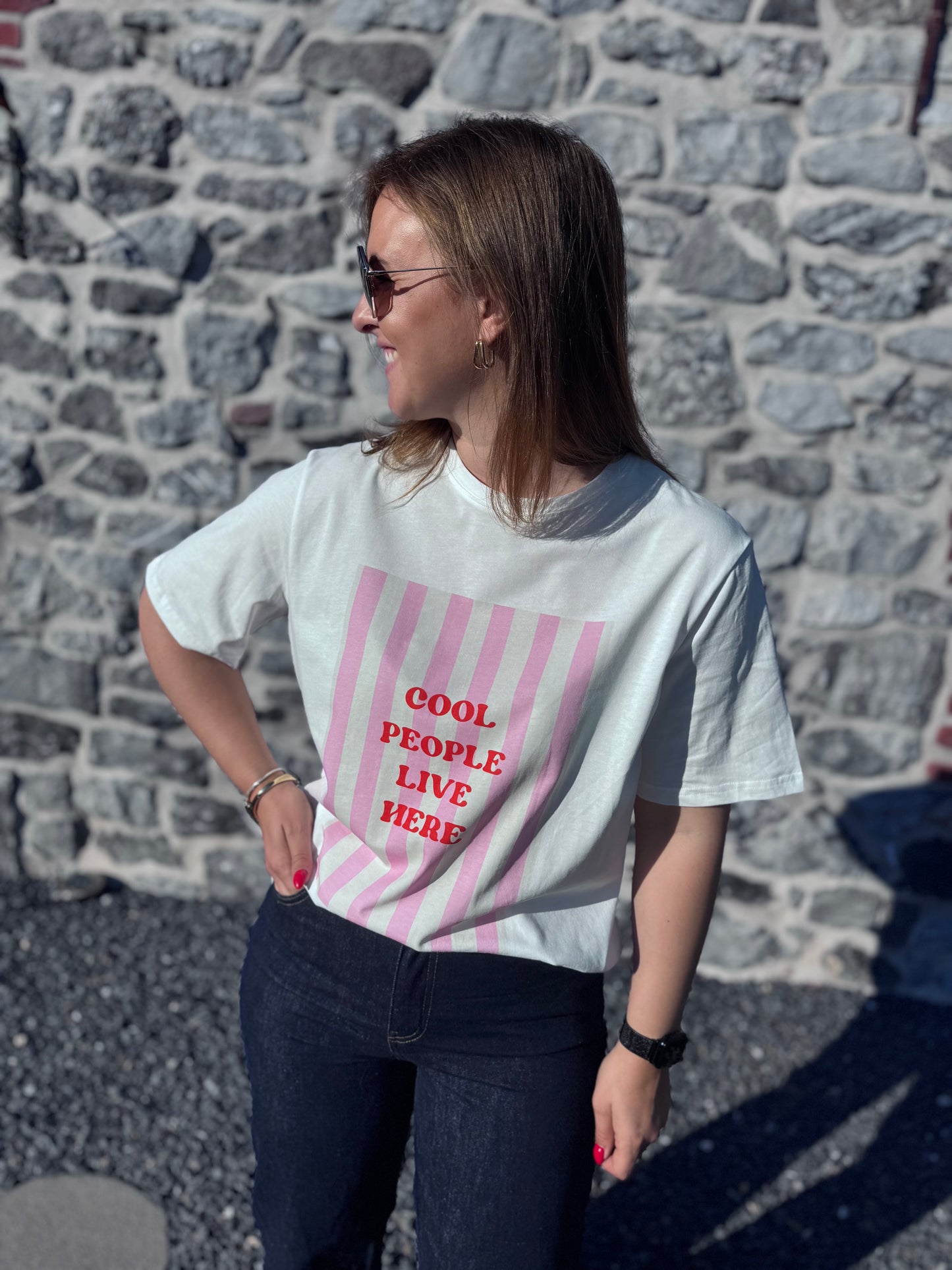 T-SHIRT PEOPLE - BLANC
