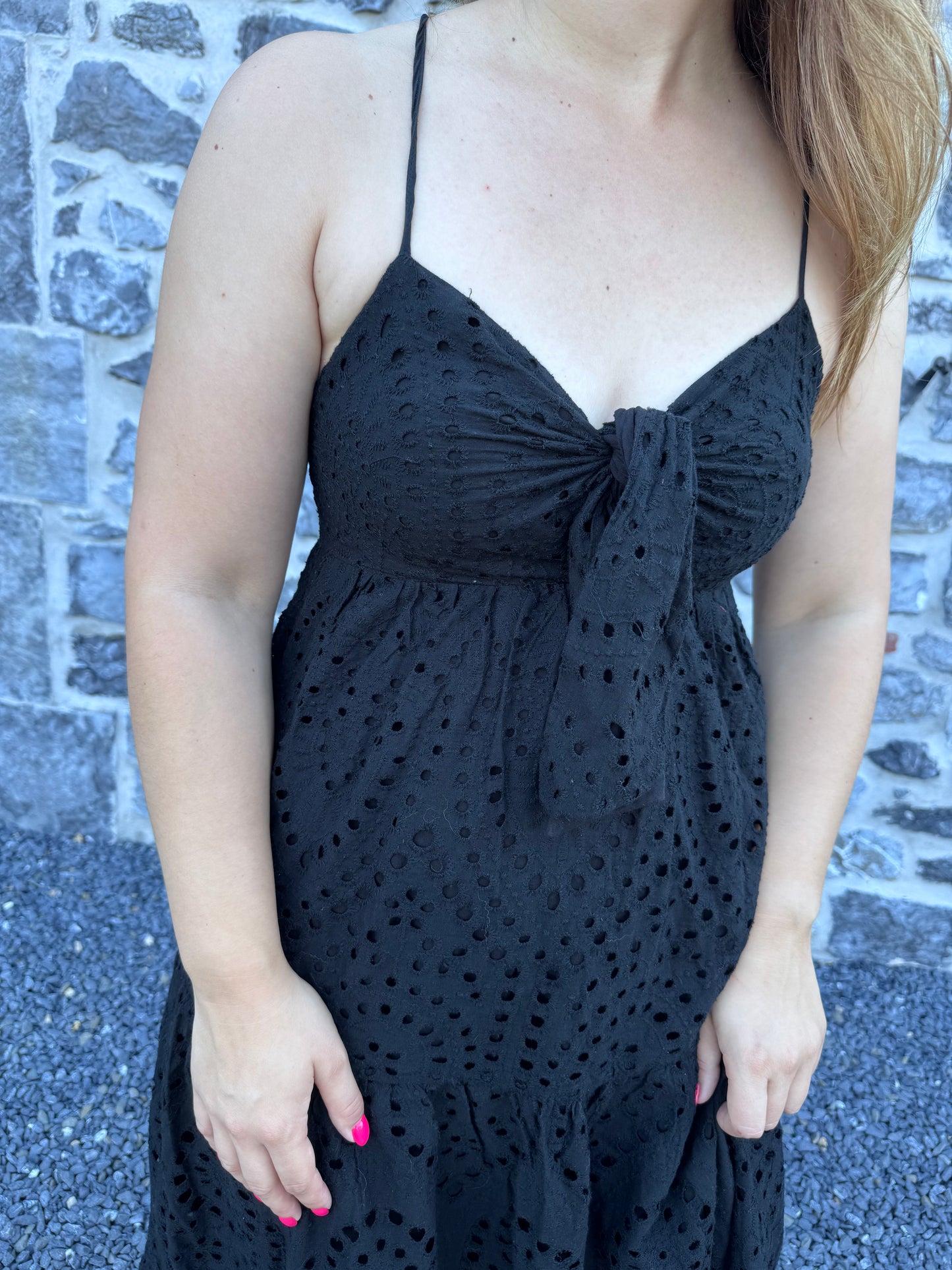 ROBE ALBANE - NOIR