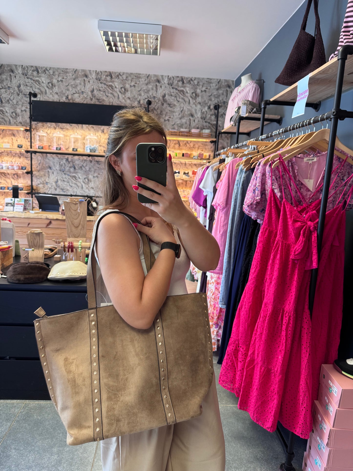 SAC LYA - TAUPE