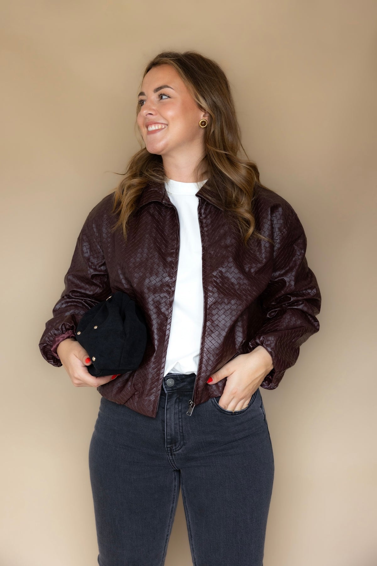 VESTE LYSON - Bordeaux