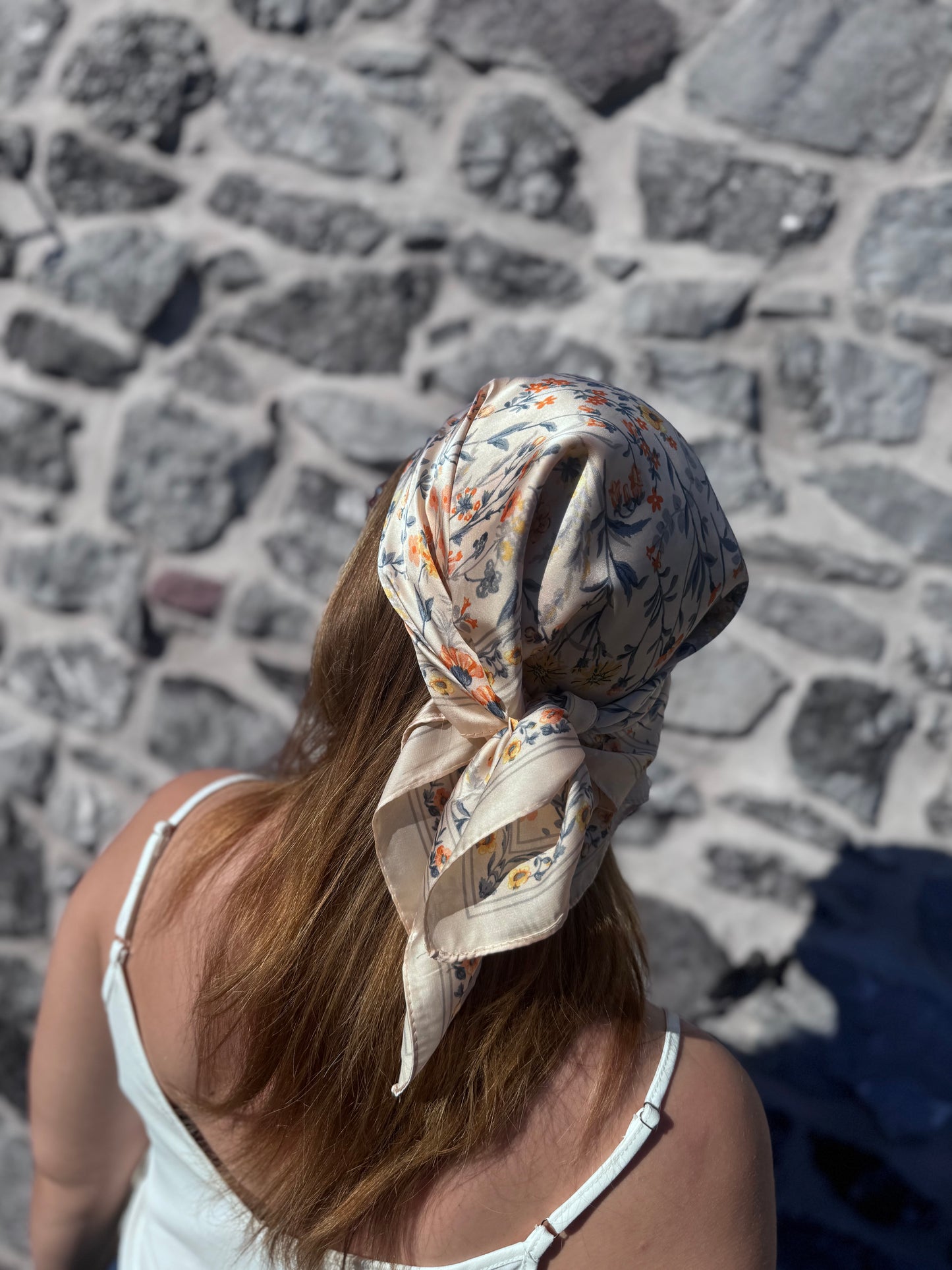FOULARD NINON - BEIGE