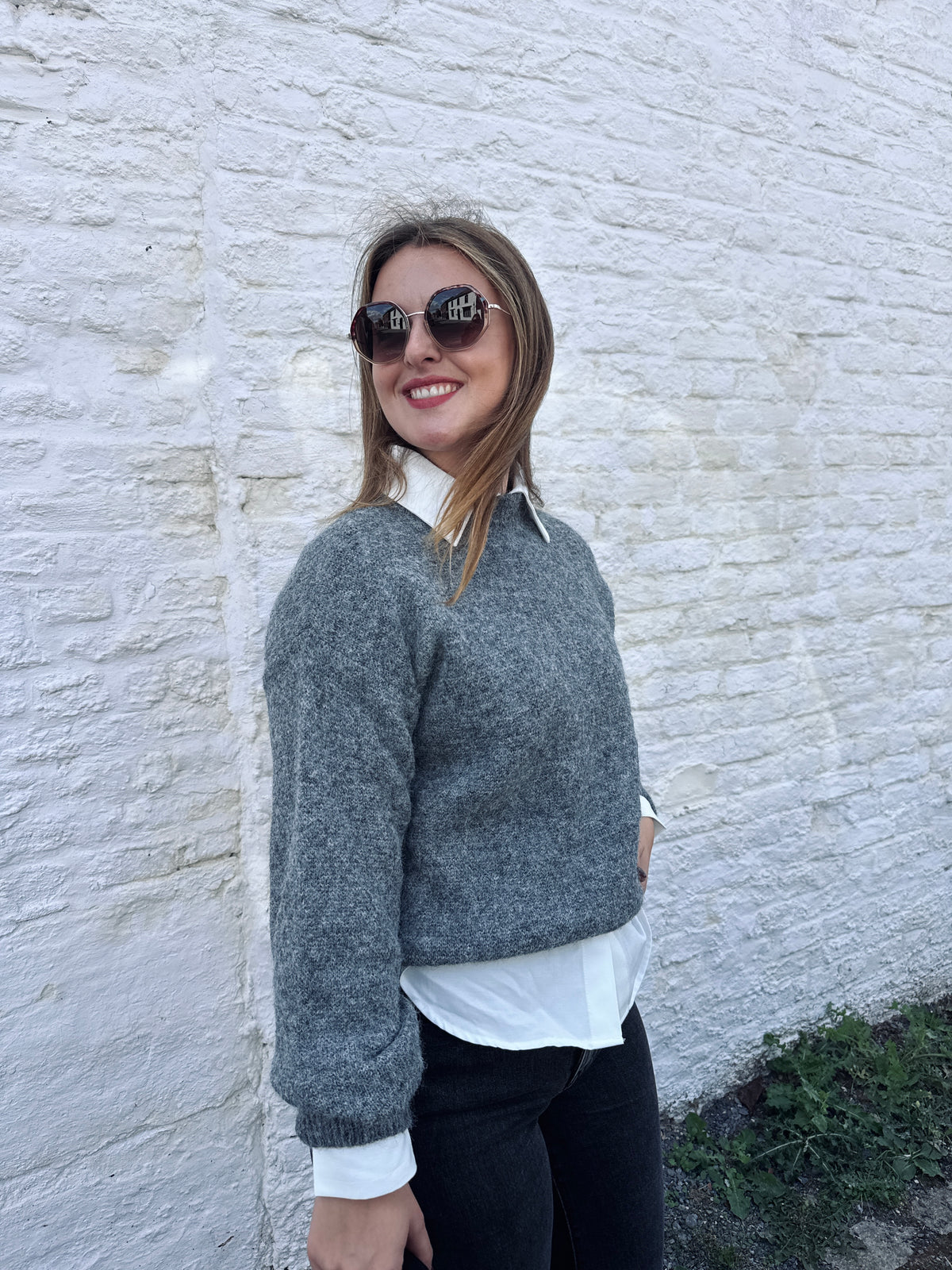 PULL CHLOÉ - Gris