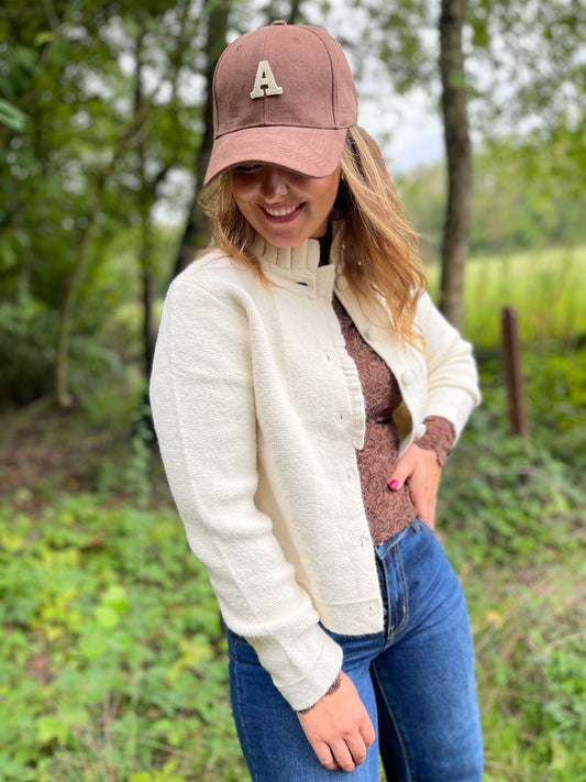 CASQUETTE JOY - Marron