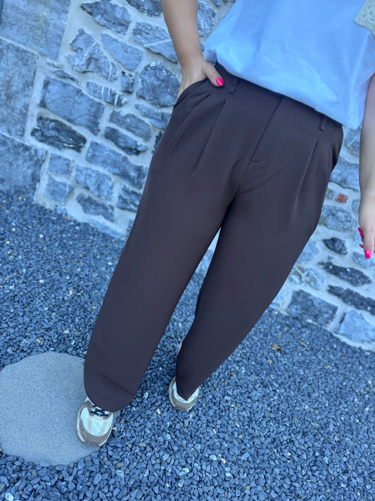 PANTALON KARL - CHOCOLAT