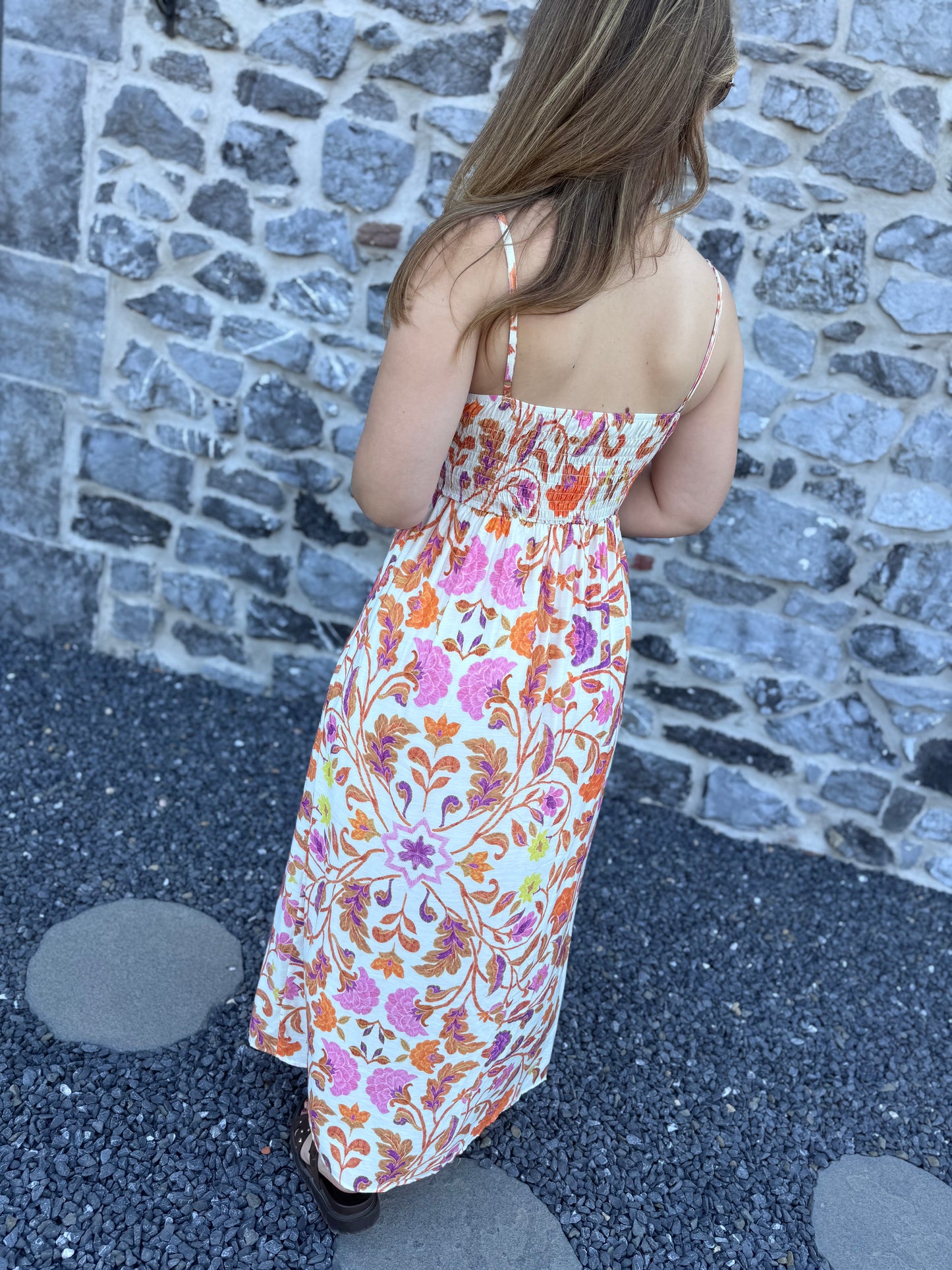 ROBE EVY - ORANGE