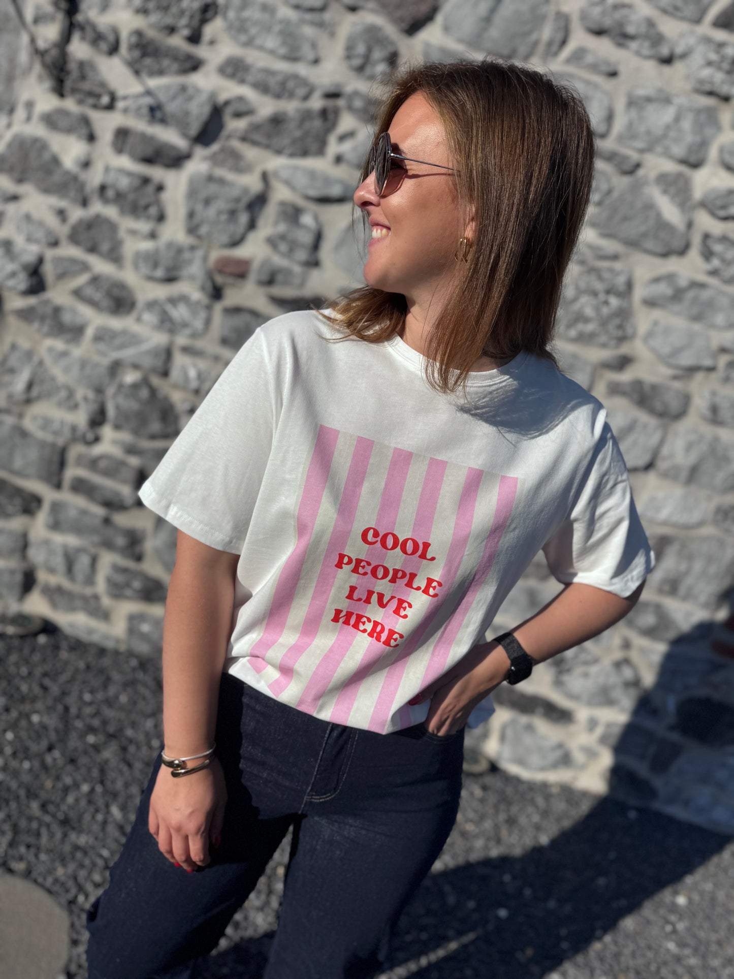 T-SHIRT PEOPLE - BLANC