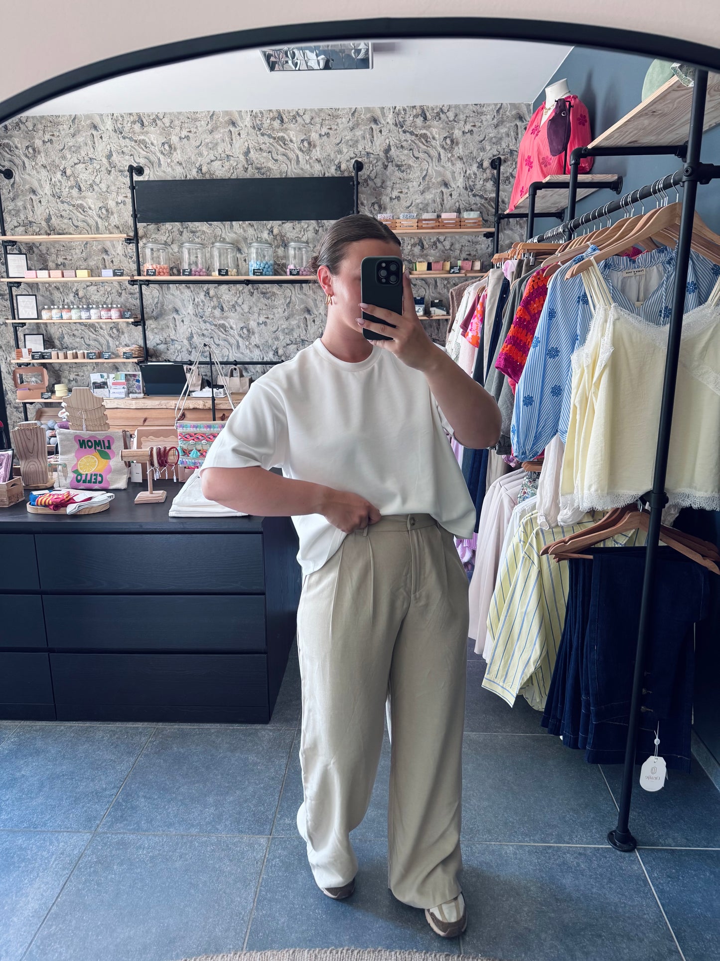 PANTALON LOUISON - BEIGE