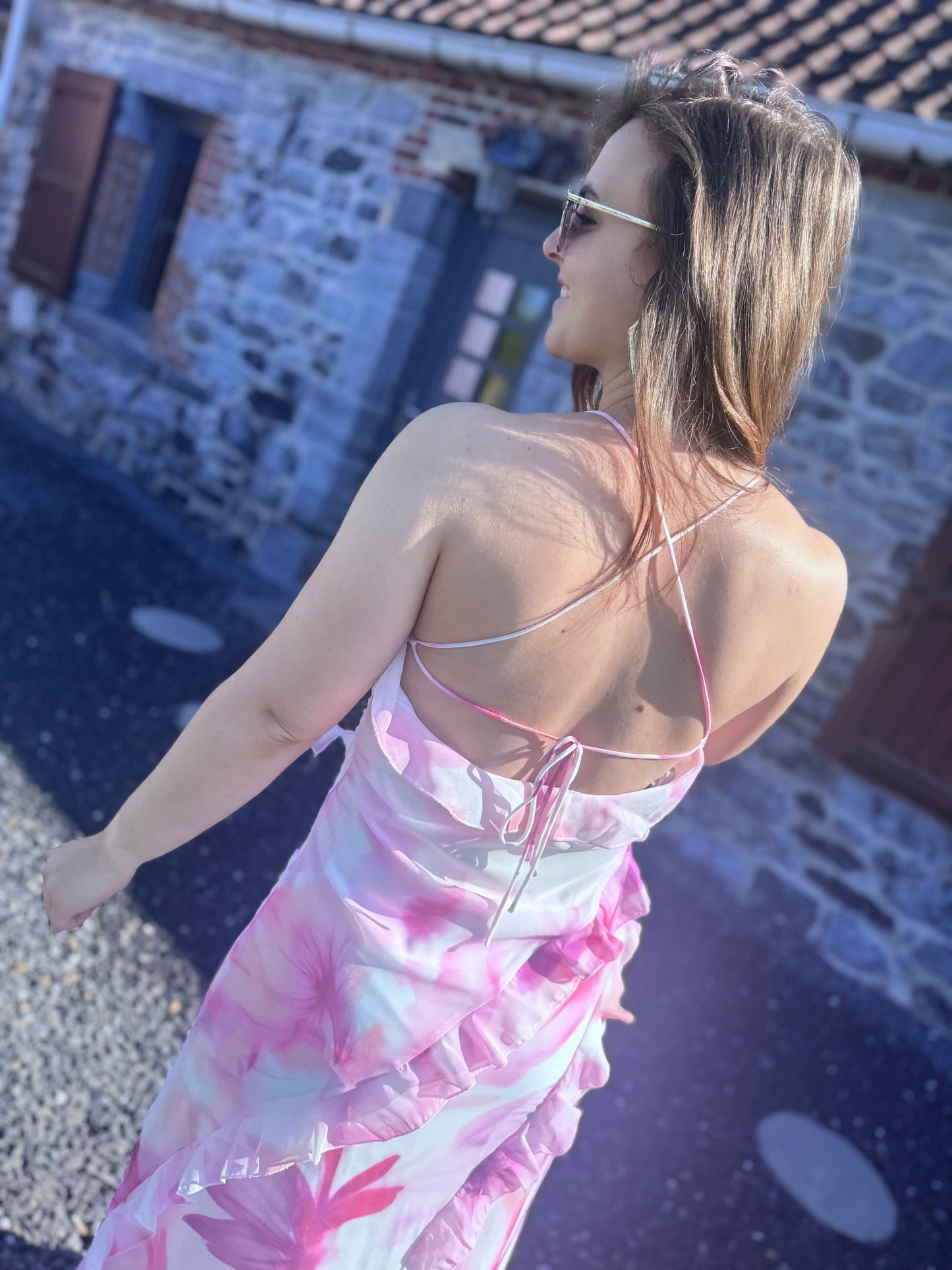 ROBE ROSALIE - ROSE