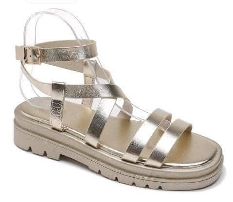 Sandales Or