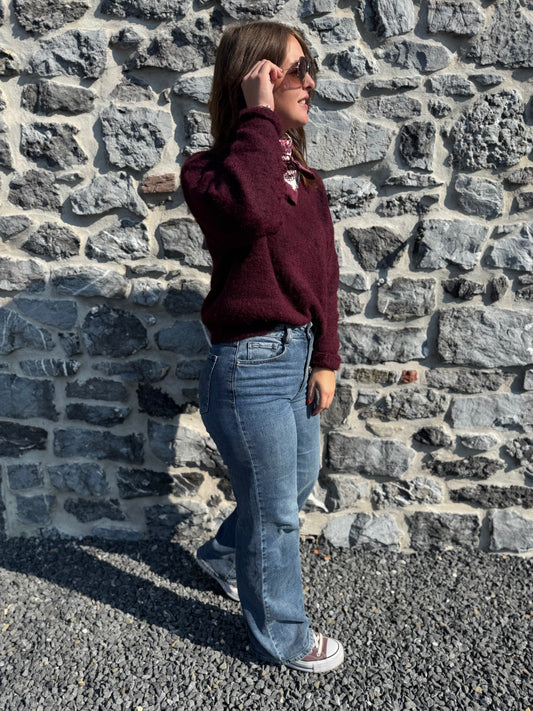 Pull Lyo bordeaux