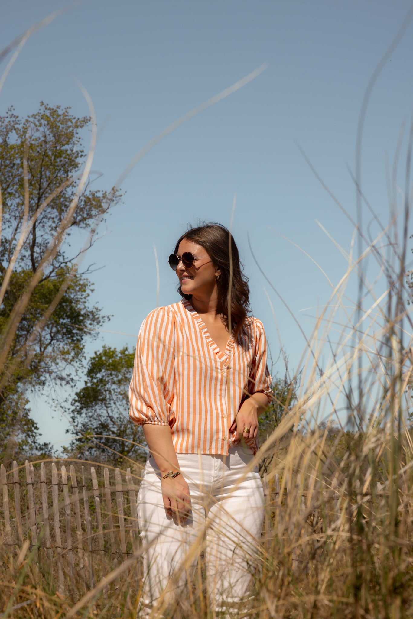 BLOUSE MAELLA - ORANGE