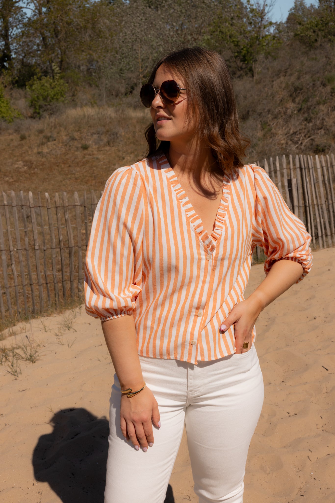 BLOUSE MAELLA - ORANGE