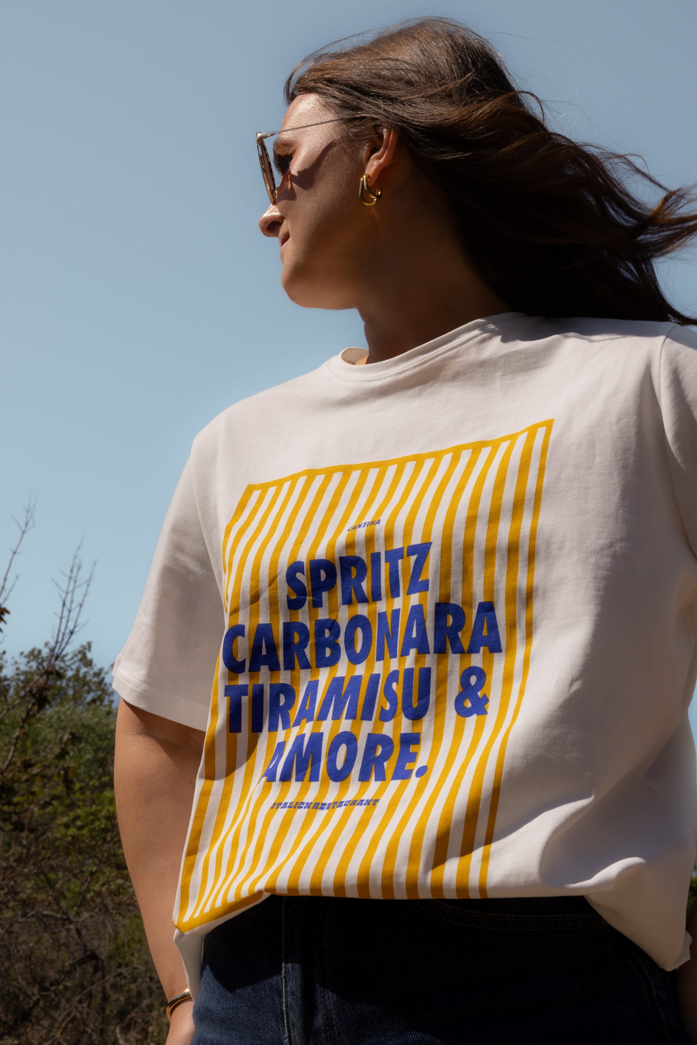 T-SHIRT SPRITZ - BLANC
