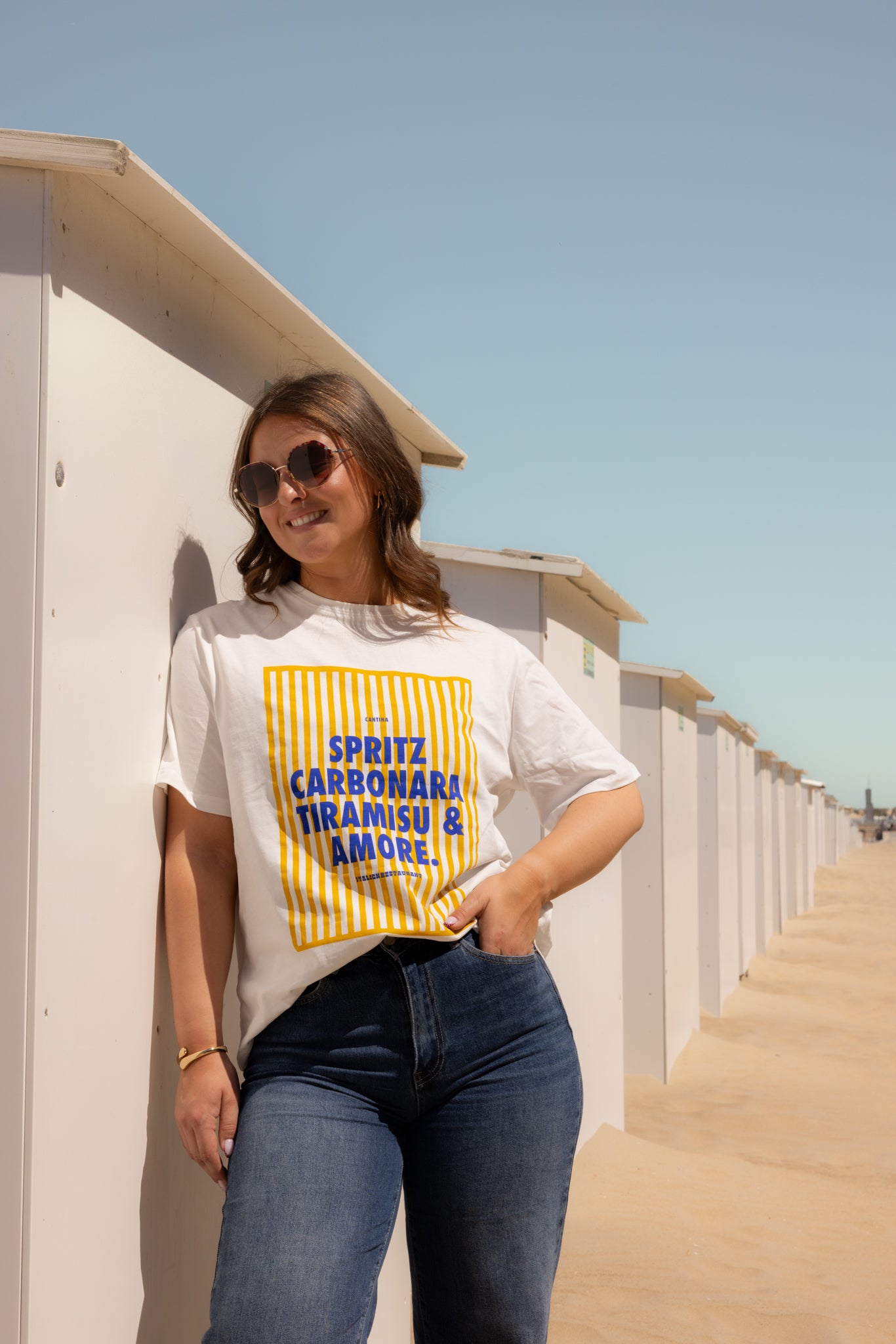T-SHIRT SPRITZ - BLANC