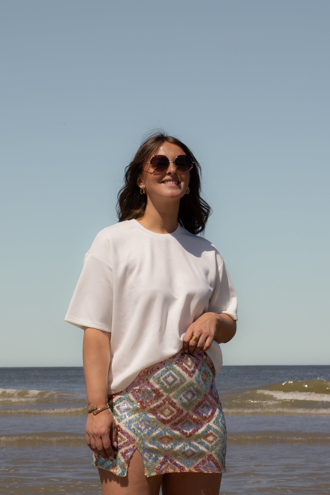 T-SHIRT LORY - ECRU