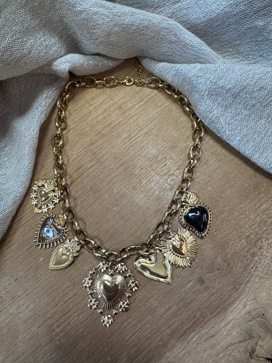 Collier Harry noir