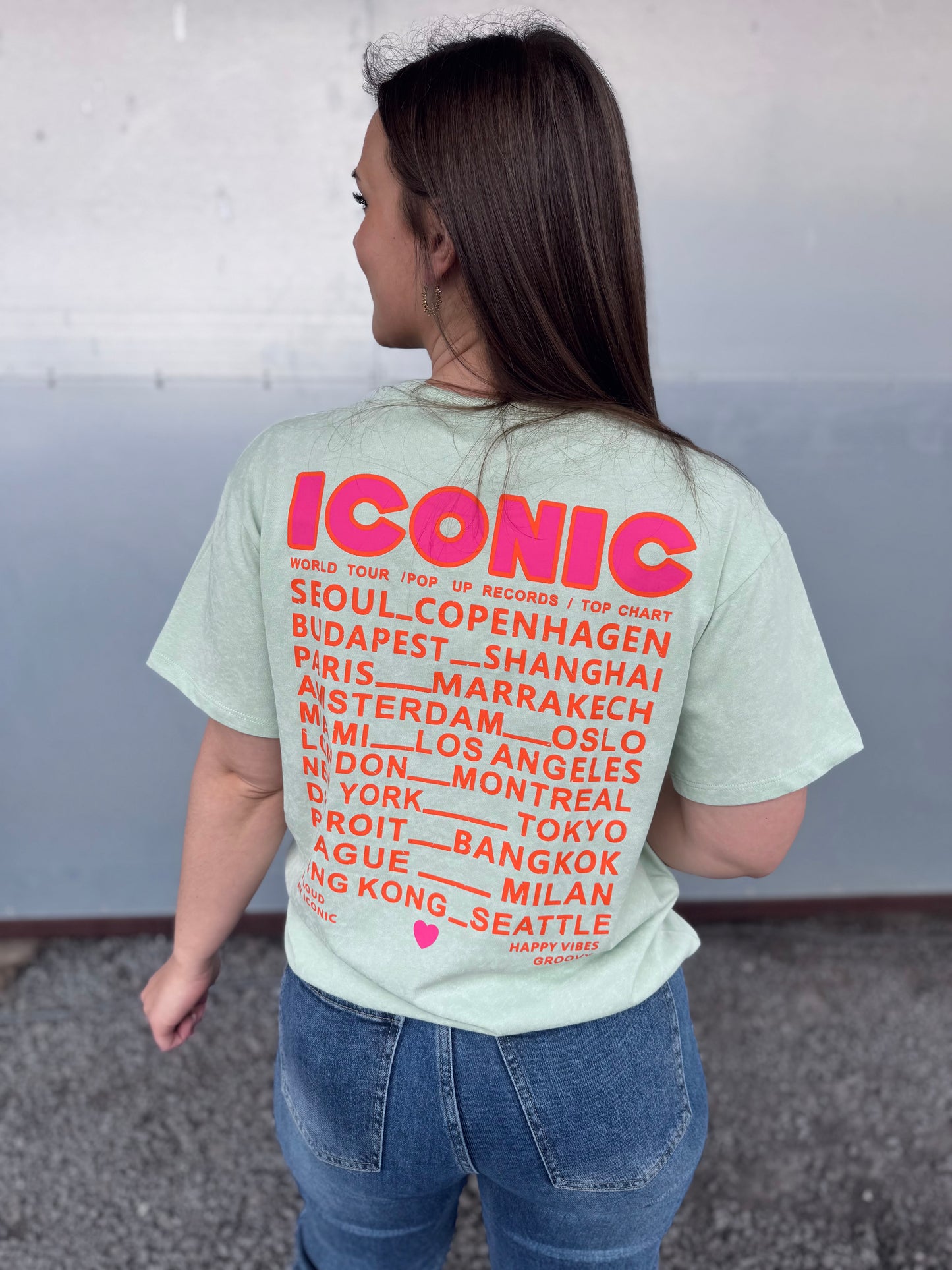 T-SHIRT ICONIC - VERT