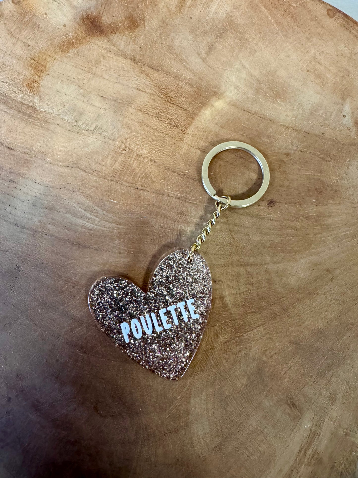 Porte-clé Poulette
