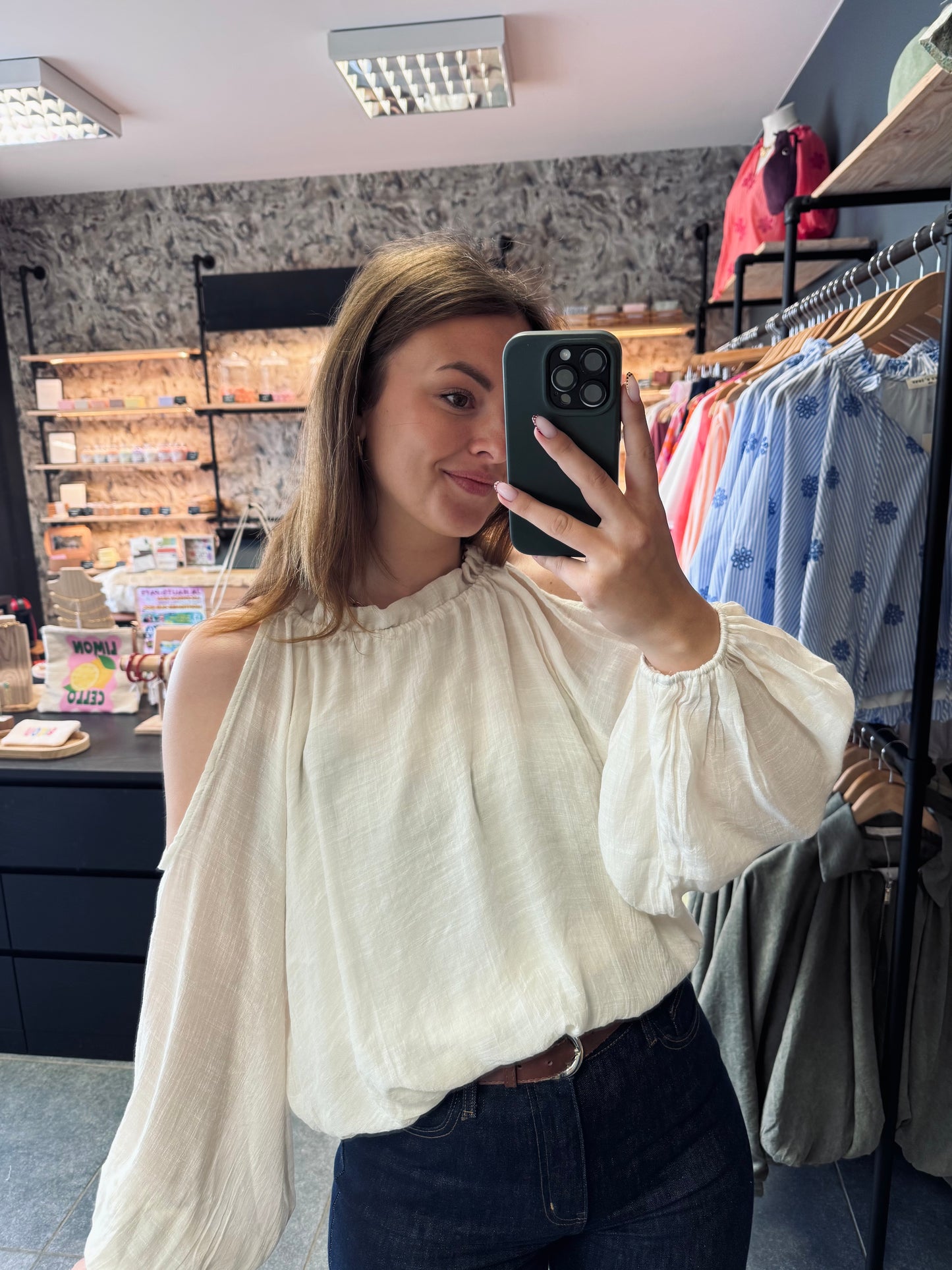 BLOUSE MARTA - ECRU
