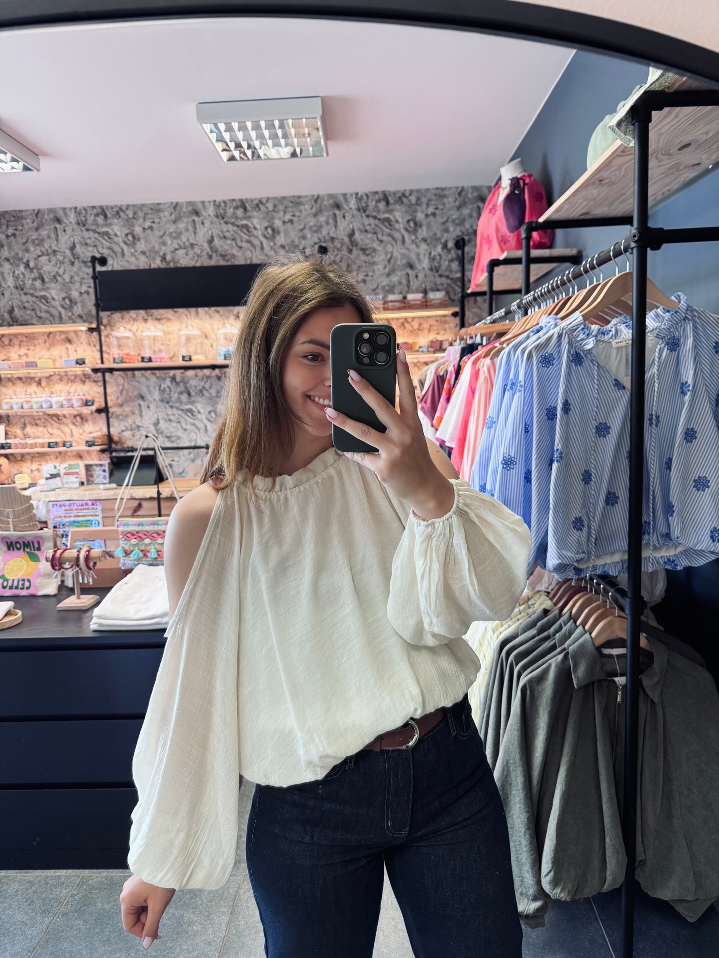 BLOUSE MARTA - ECRU