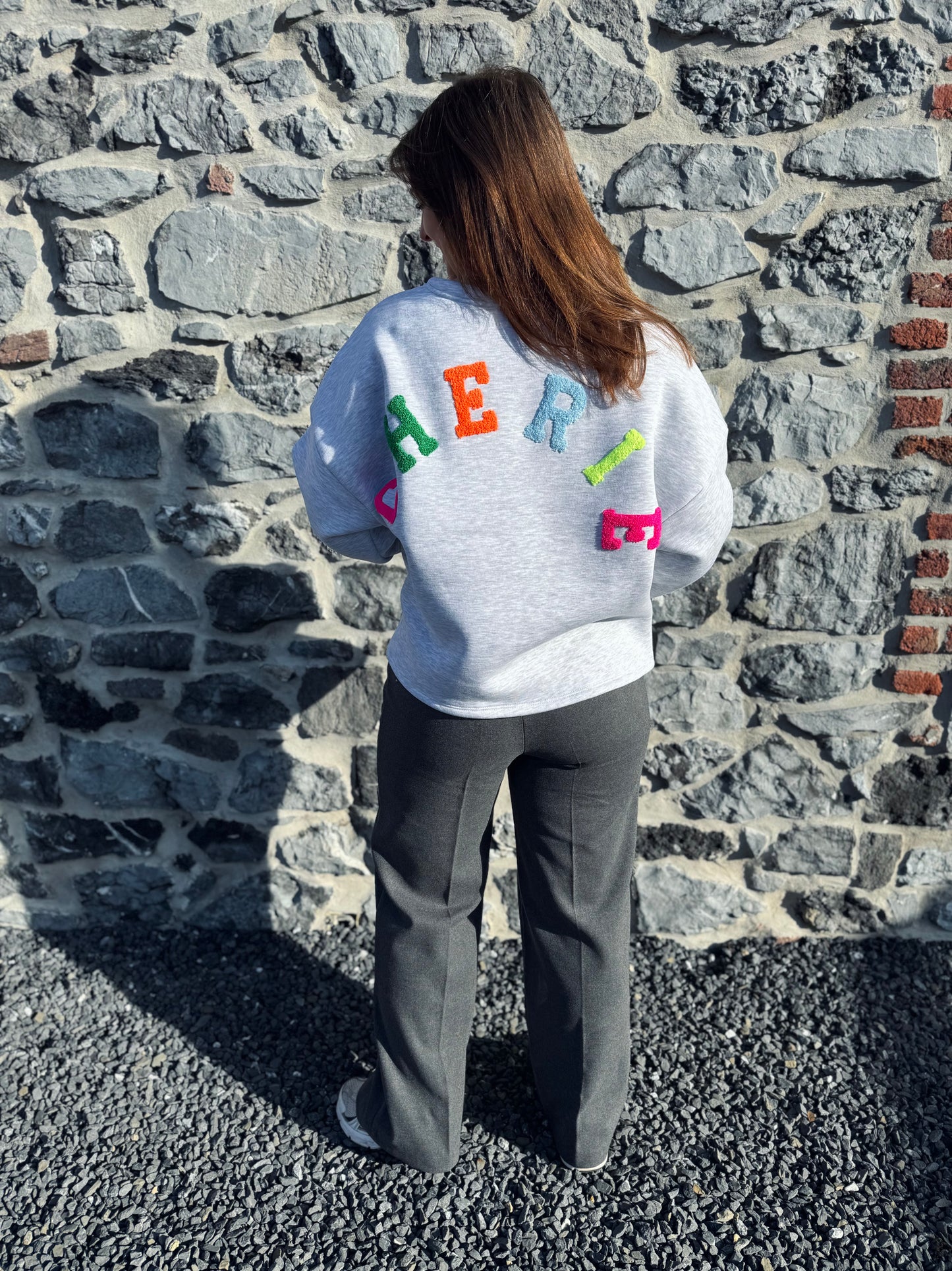 Cherie multicouleur - Sweat oversize