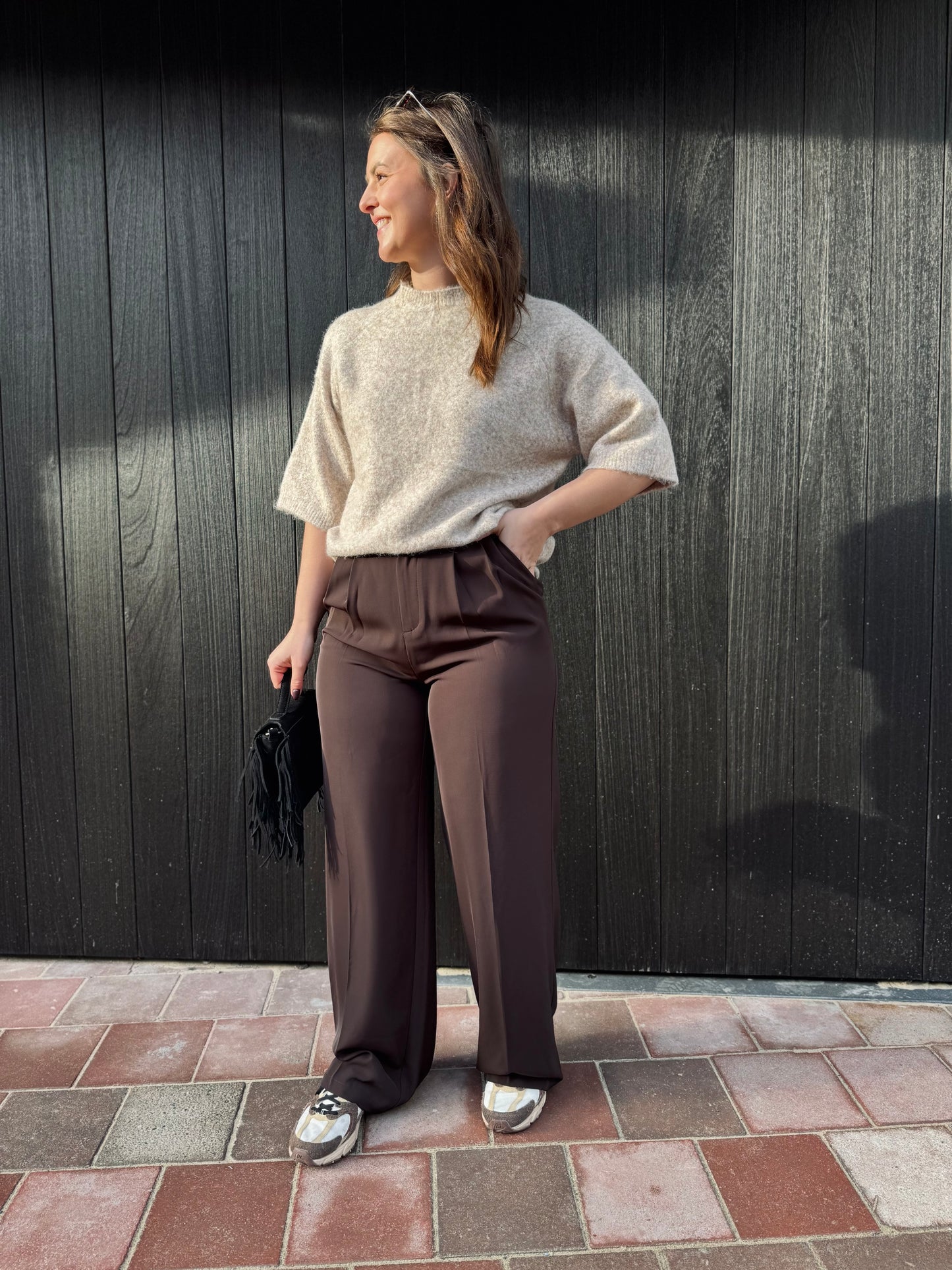 PANTALON AVA - MARRON