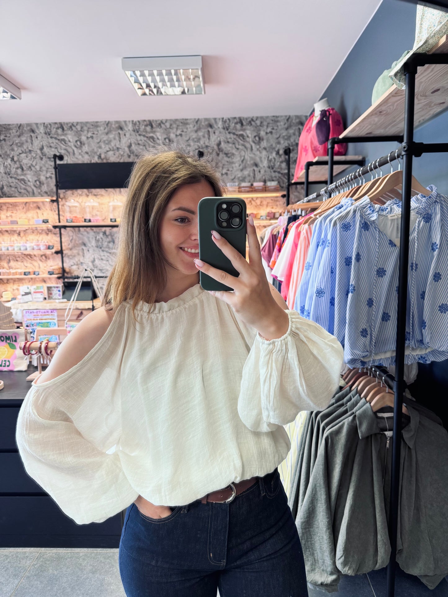 BLOUSE MARTA - ECRU