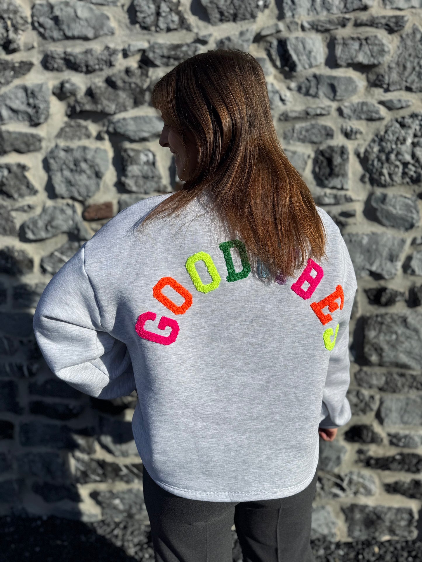 Goodvibes multicouleur - Sweat oversize