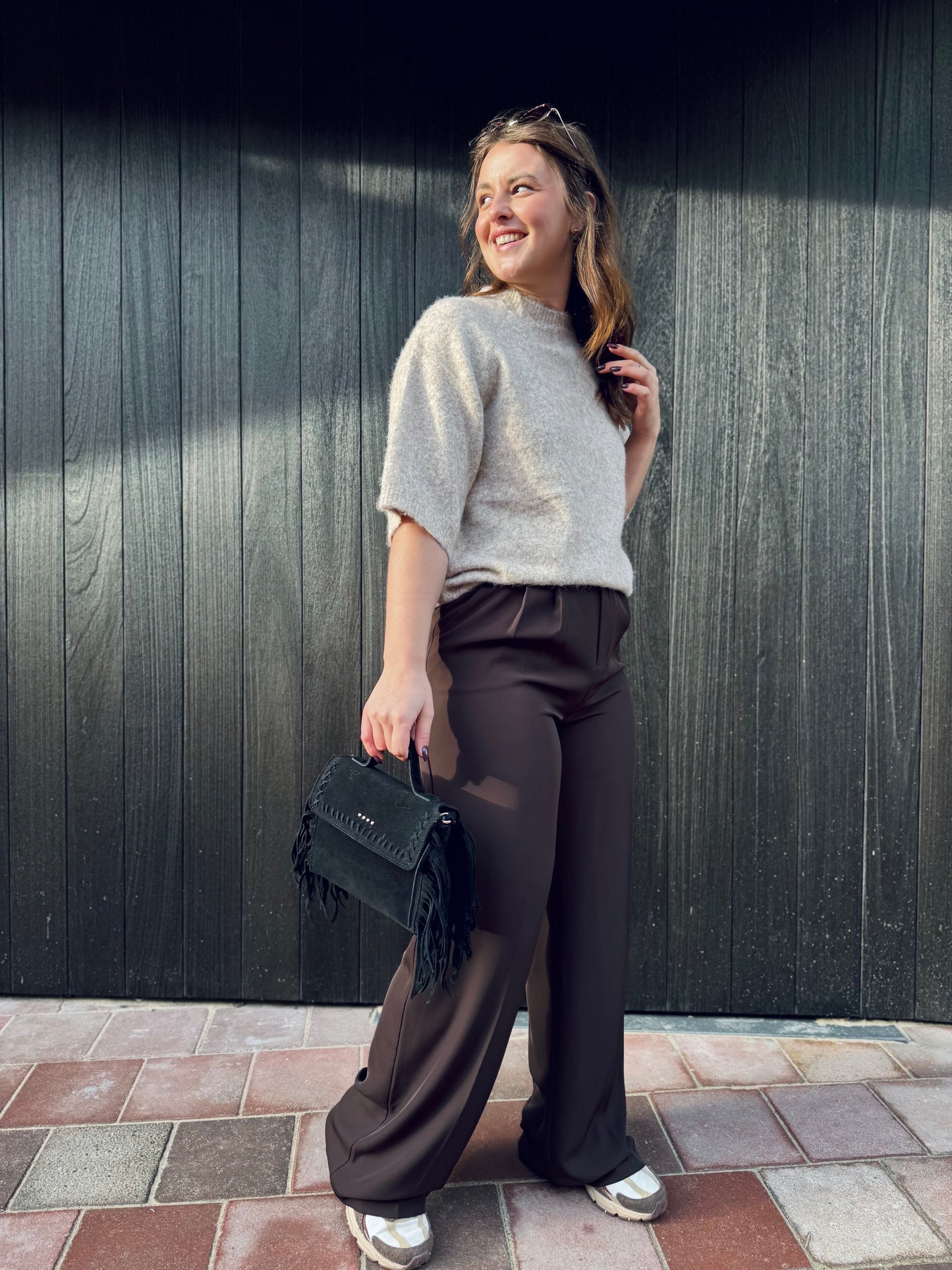 PANTALON AVA - MARRON