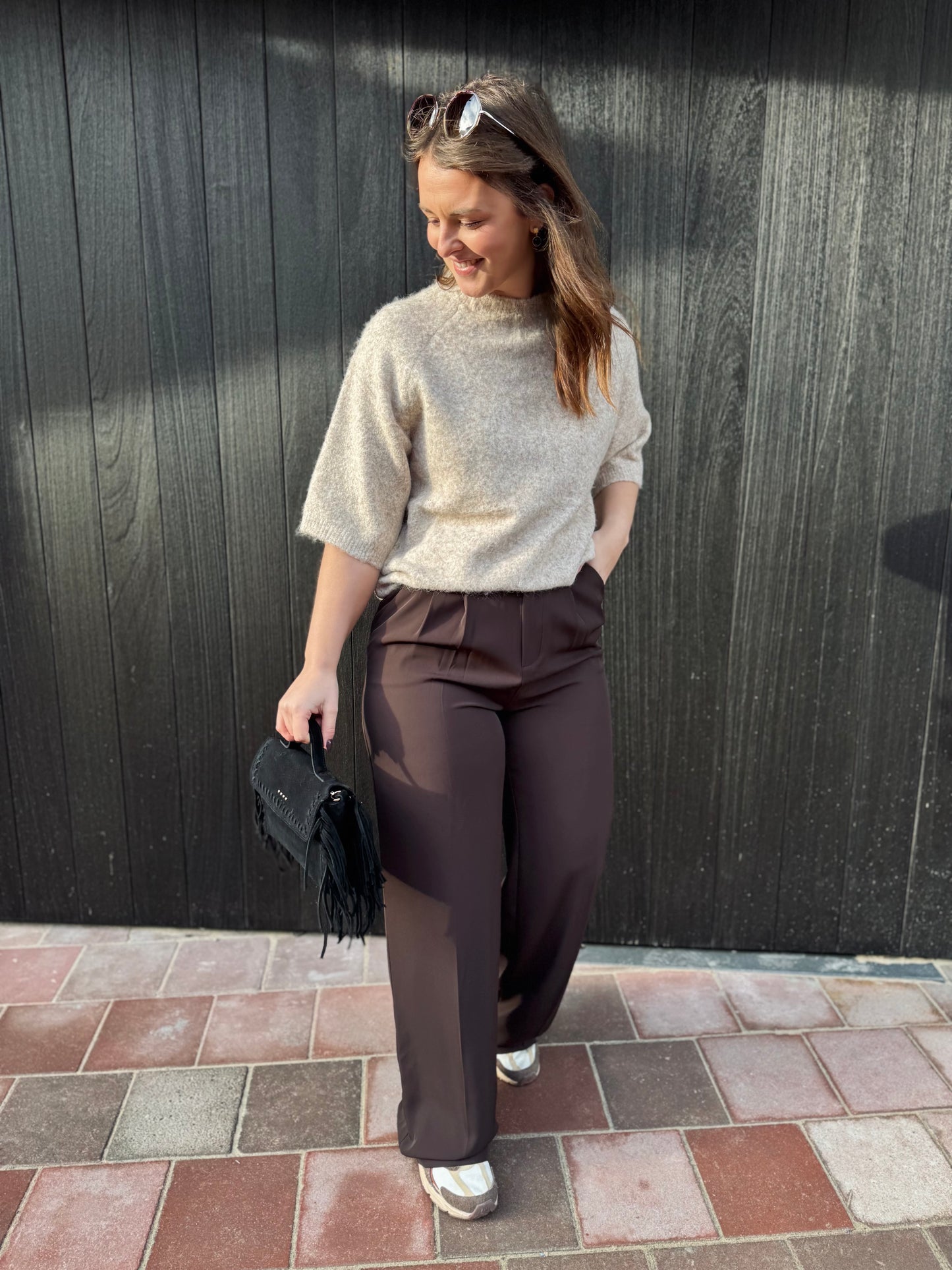 PANTALON AVA - MARRON