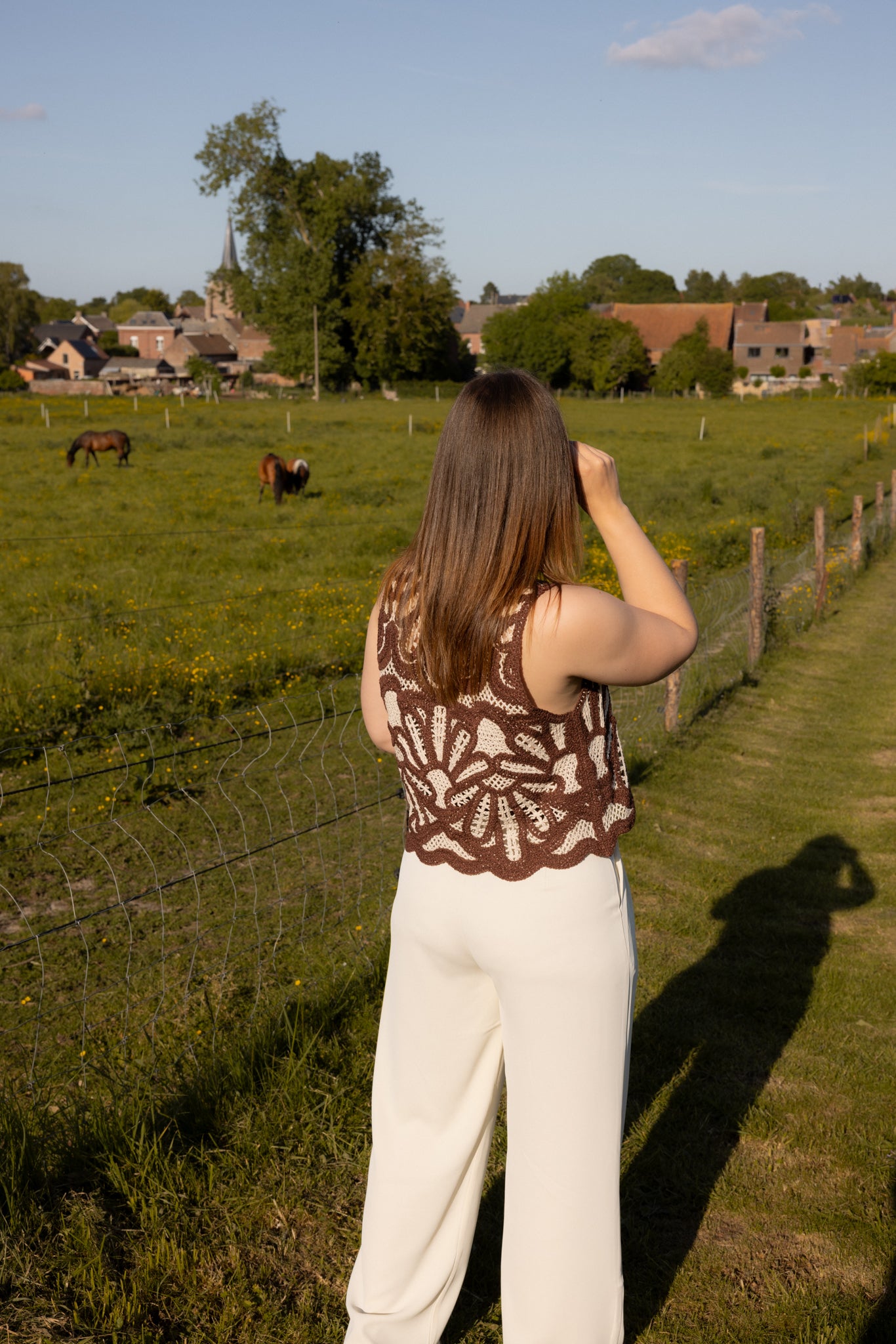 PANTALON KARL - ECRU