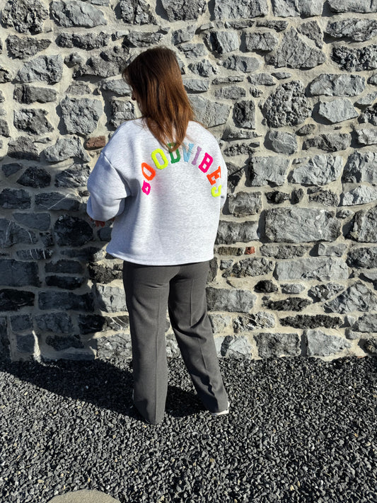 Goodvibes multicouleur - Sweat oversize