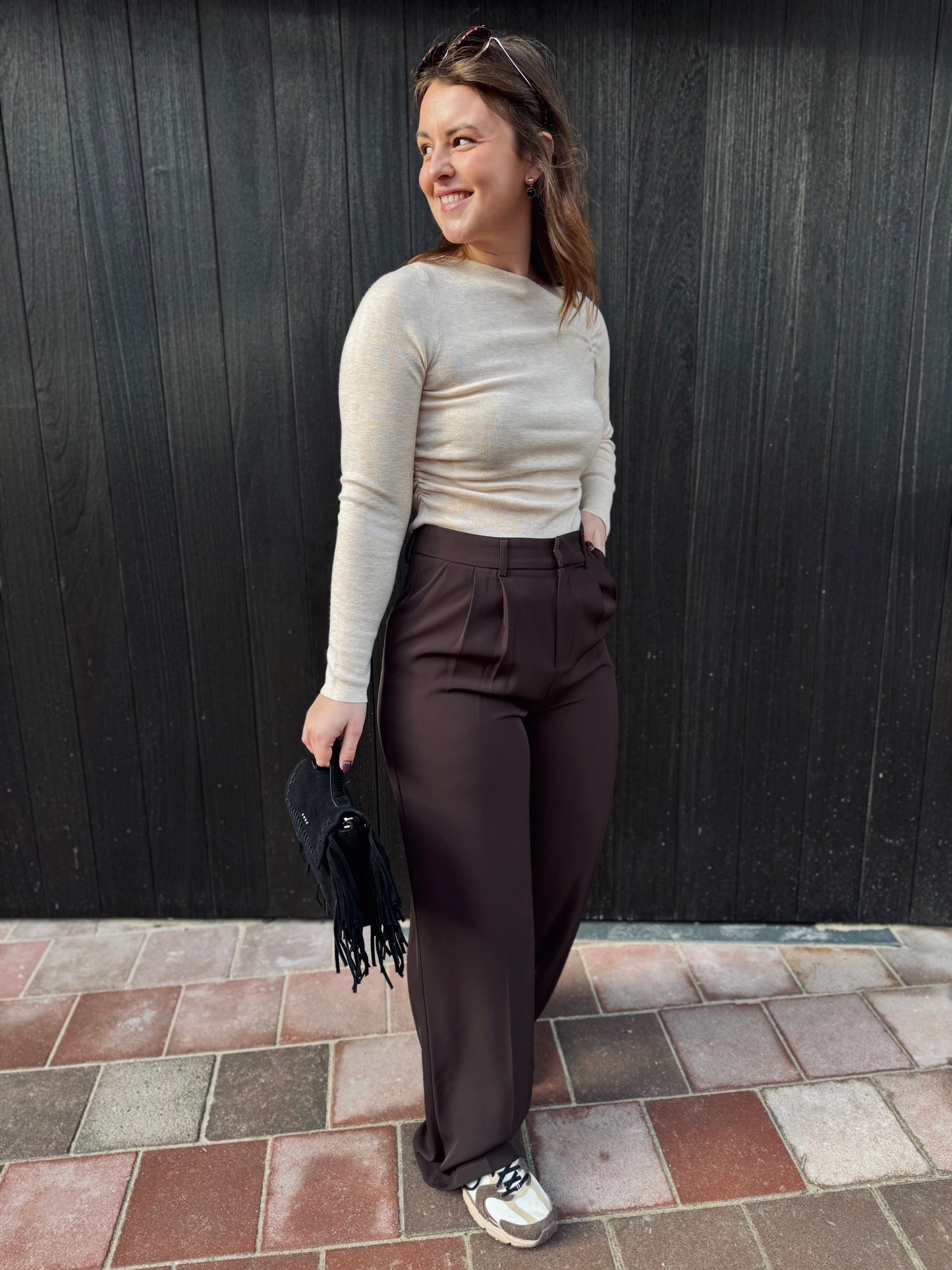 PANTALON AVA - MARRON