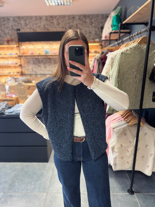 Marcus bleu - gilet sans manches