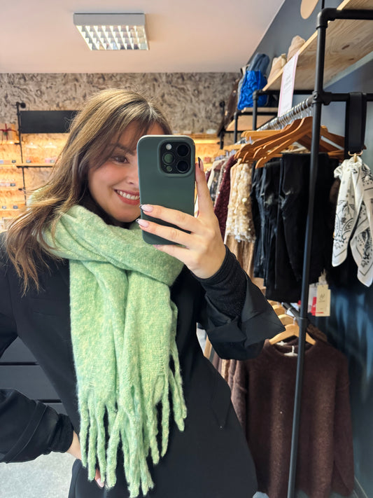 Echarpe Lino vert clair