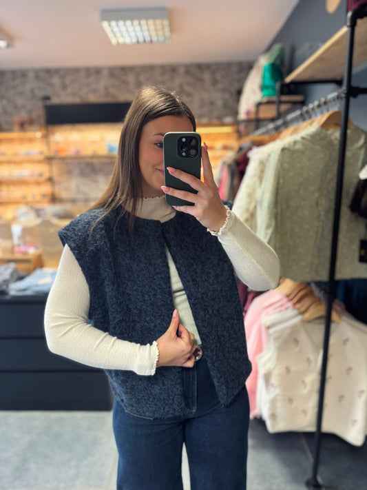 Marcus bleu - gilet sans manches