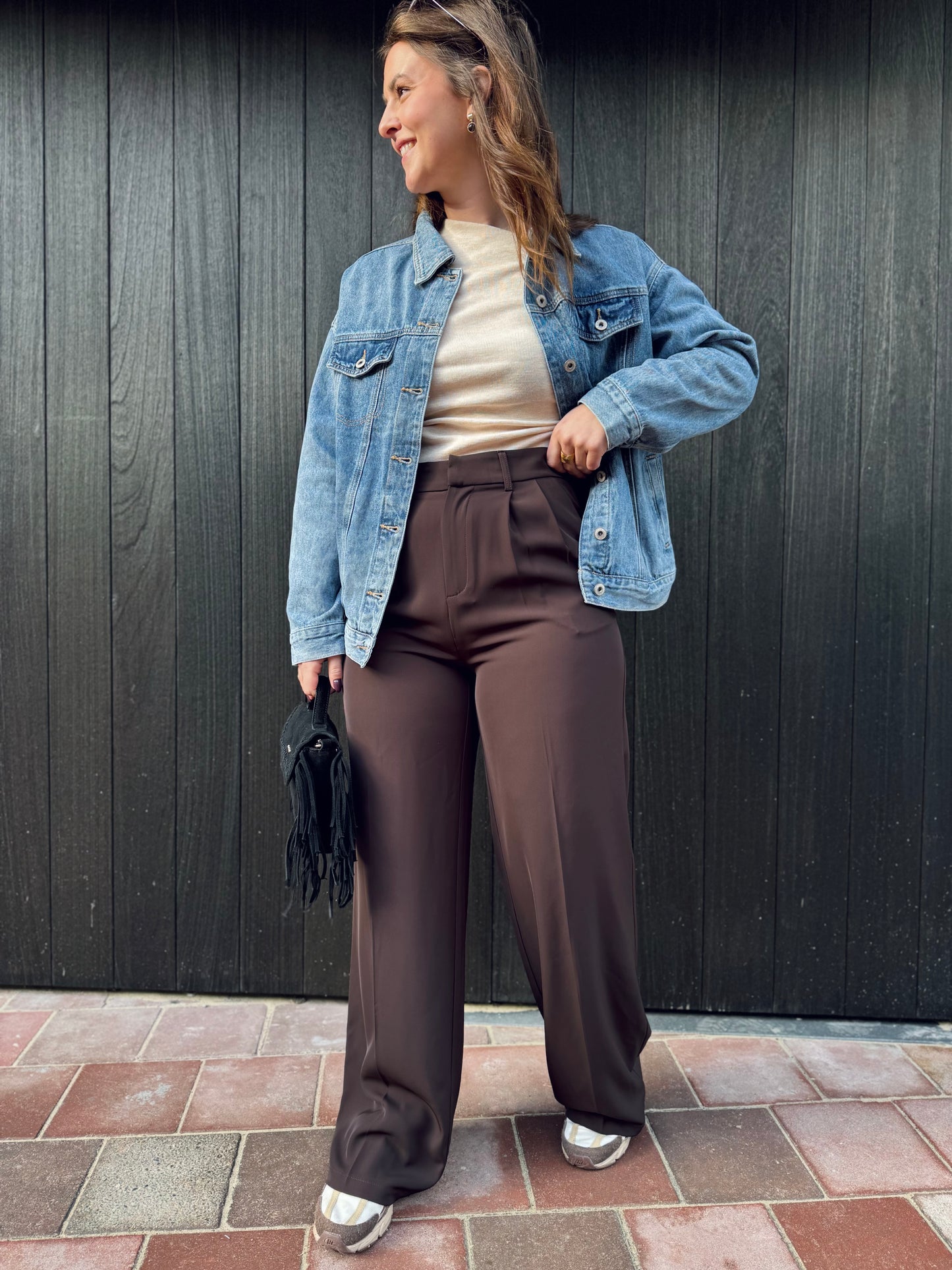 PANTALON AVA - MARRON