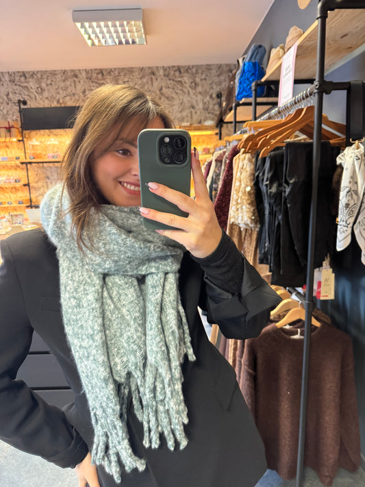 Echarpe Lino vert foncé